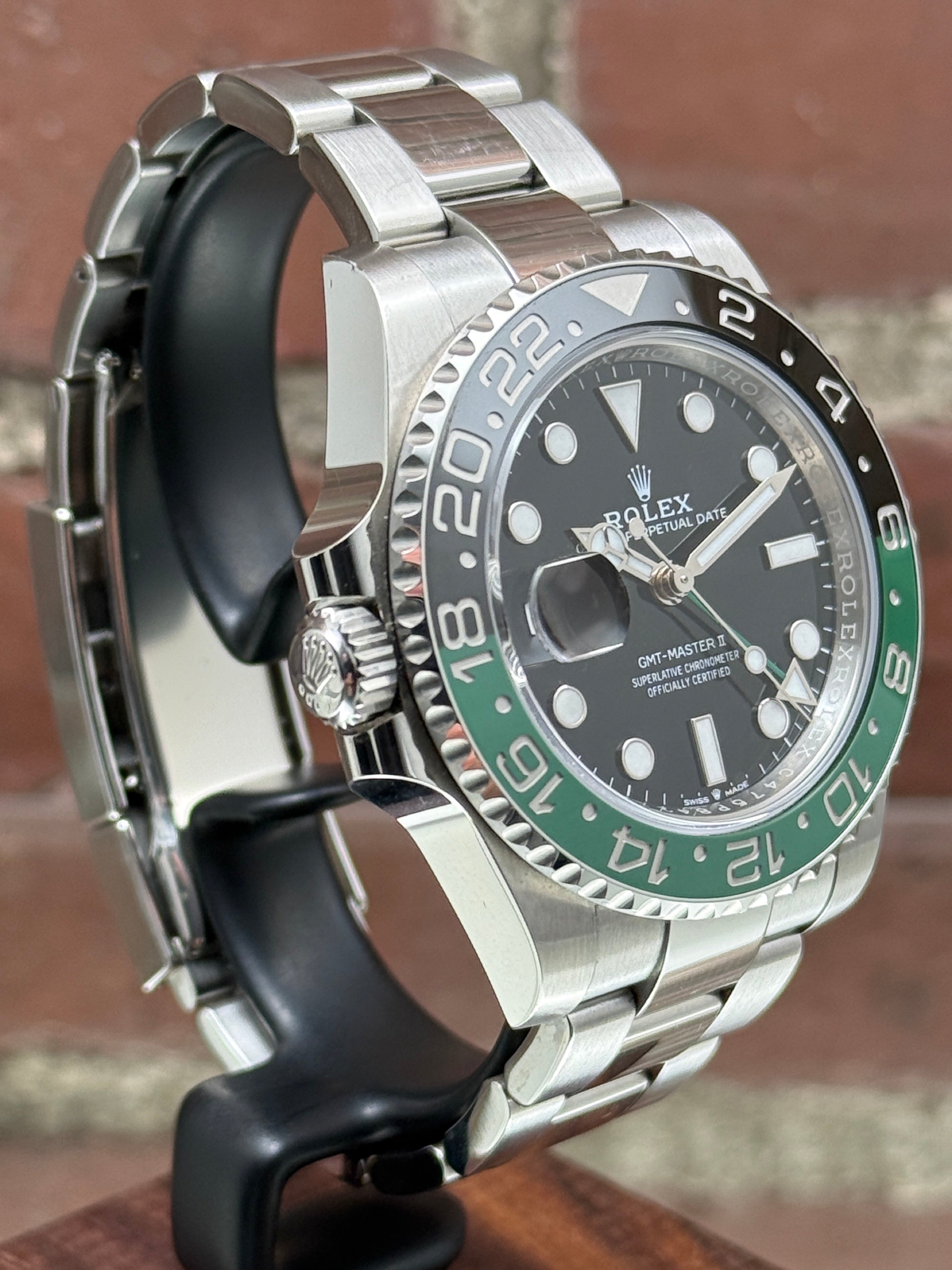 Pre-owned Rolex GMT-Master II "Sprite" 126720VTNR | steel black