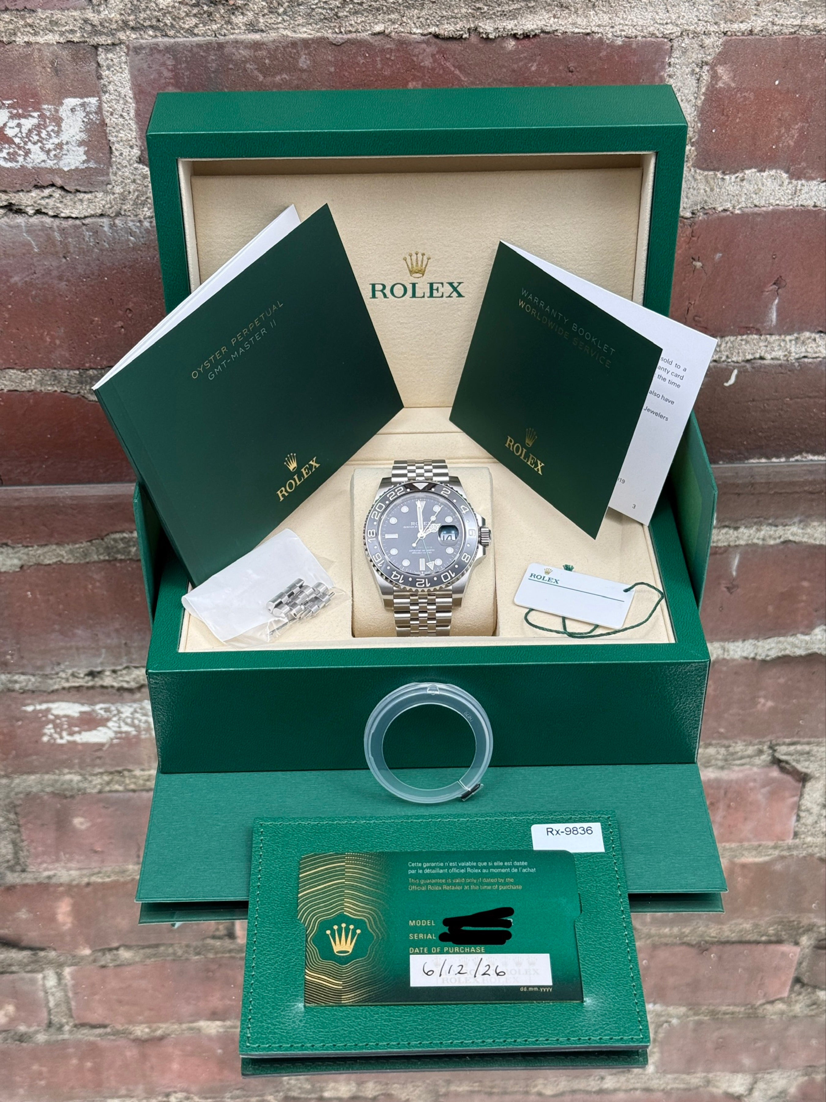 Rolex GMT-Master II "Bruce Wayne"
