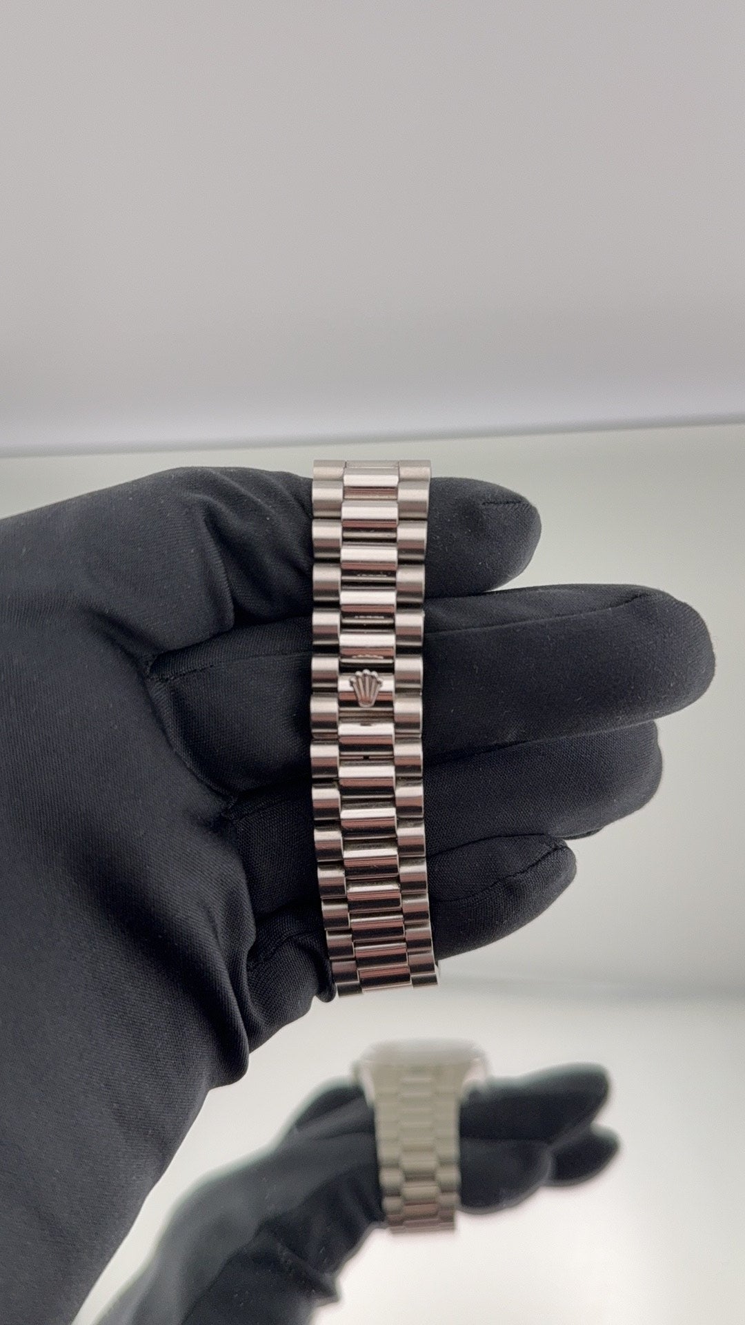 Rolex Platinum Daydate Salmon Dial 18206