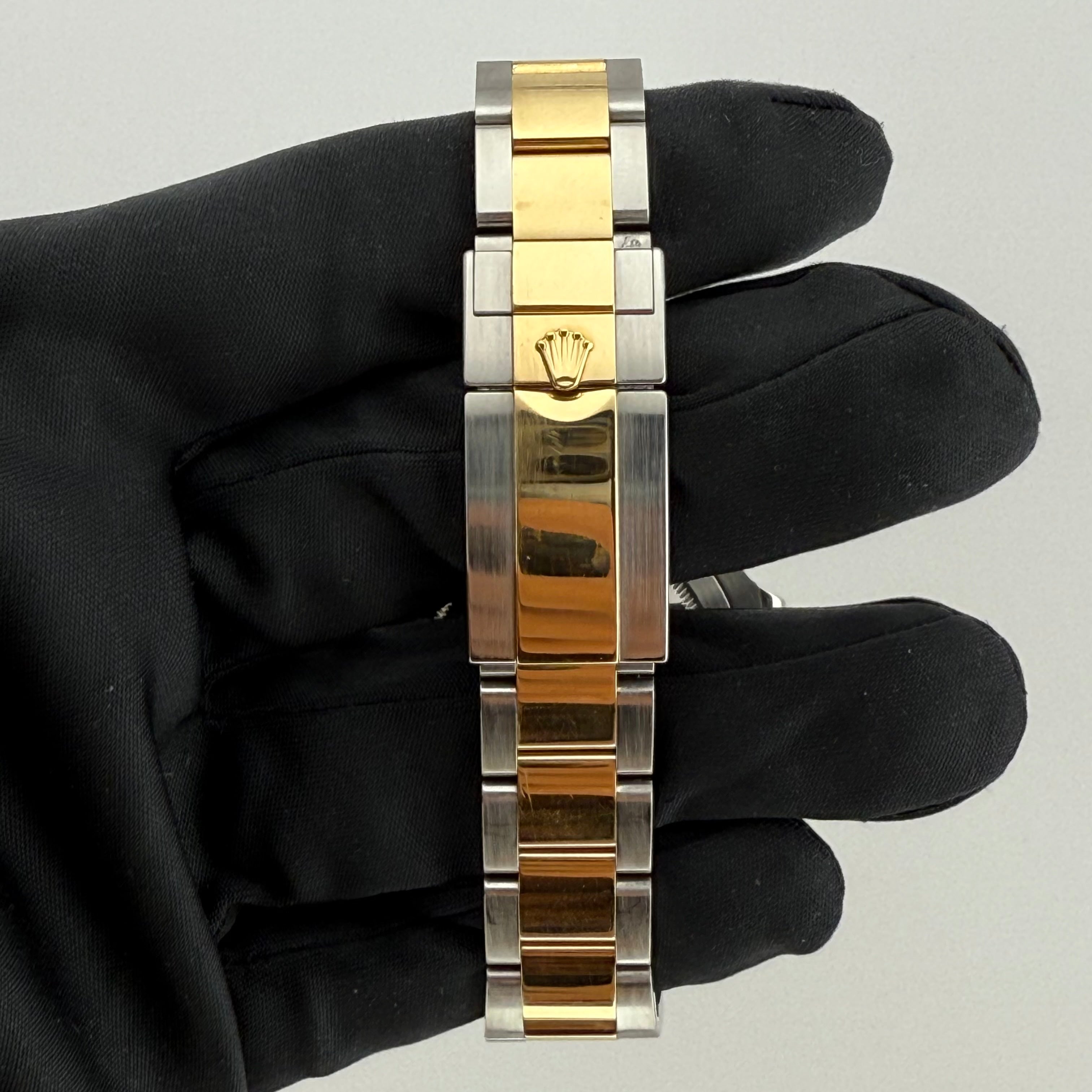 Rolex GMT Master Two Tone Black Dial 116713LN