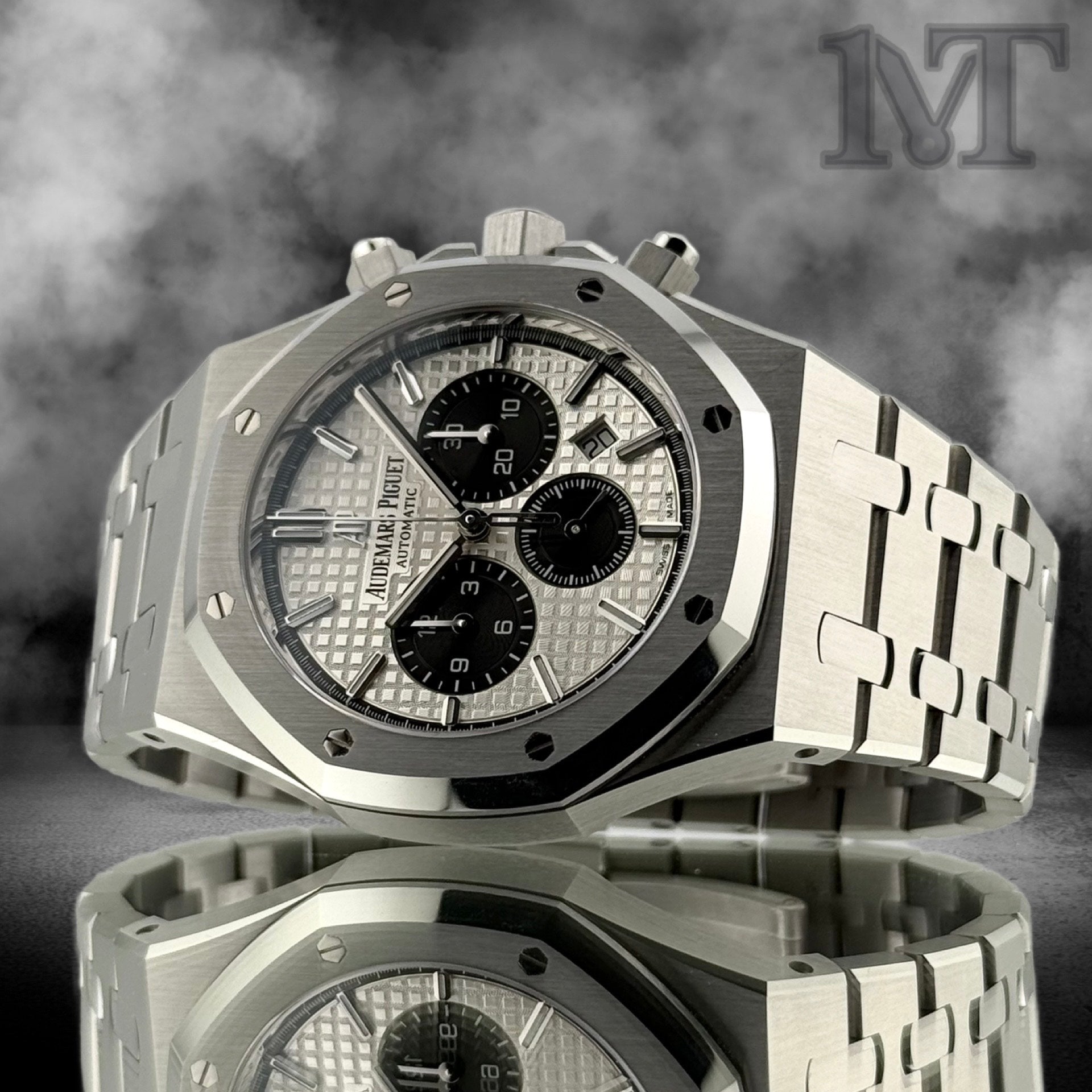 Audemars Piguet Royal Oak "Panda" Chronograph Silver Dial 26331ST.OO.1220ST.03