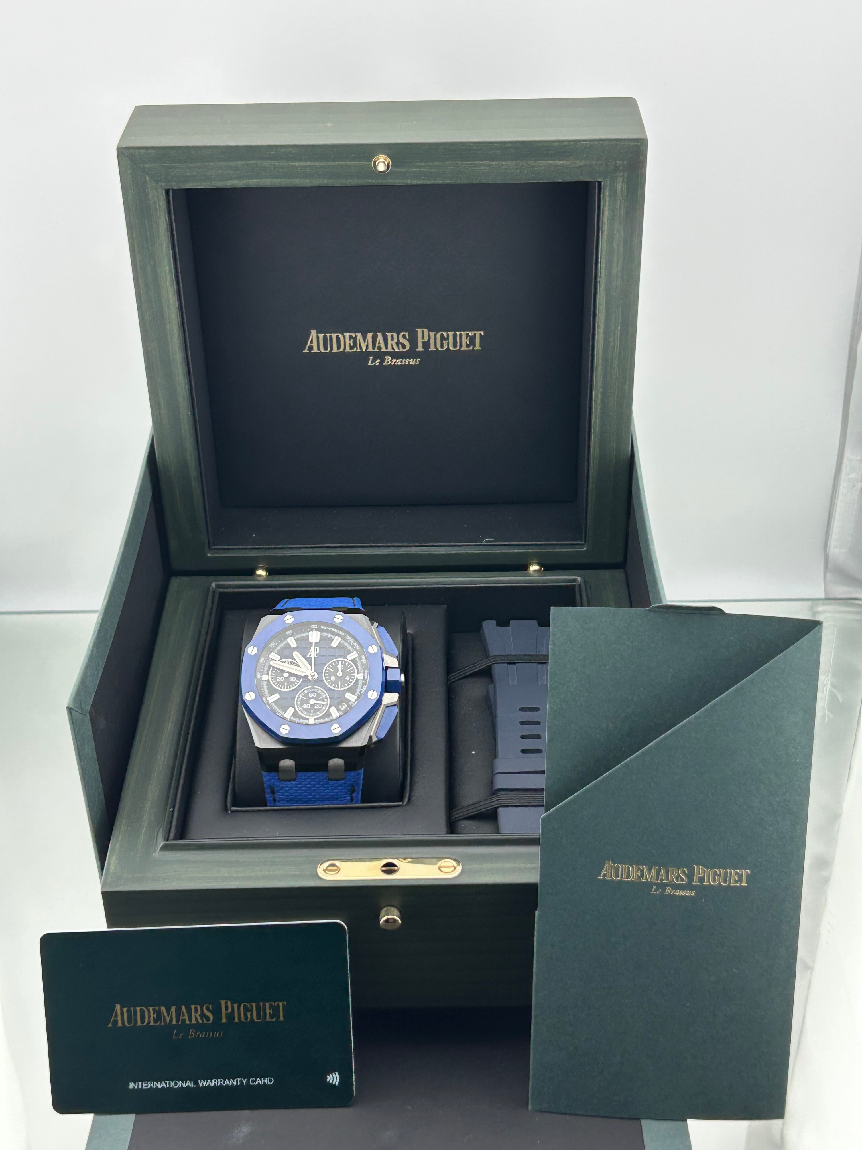 Audemars Piguet Offshore Selfwinding Chronograph Blue Dial 26420CE.OO.A043VE.01