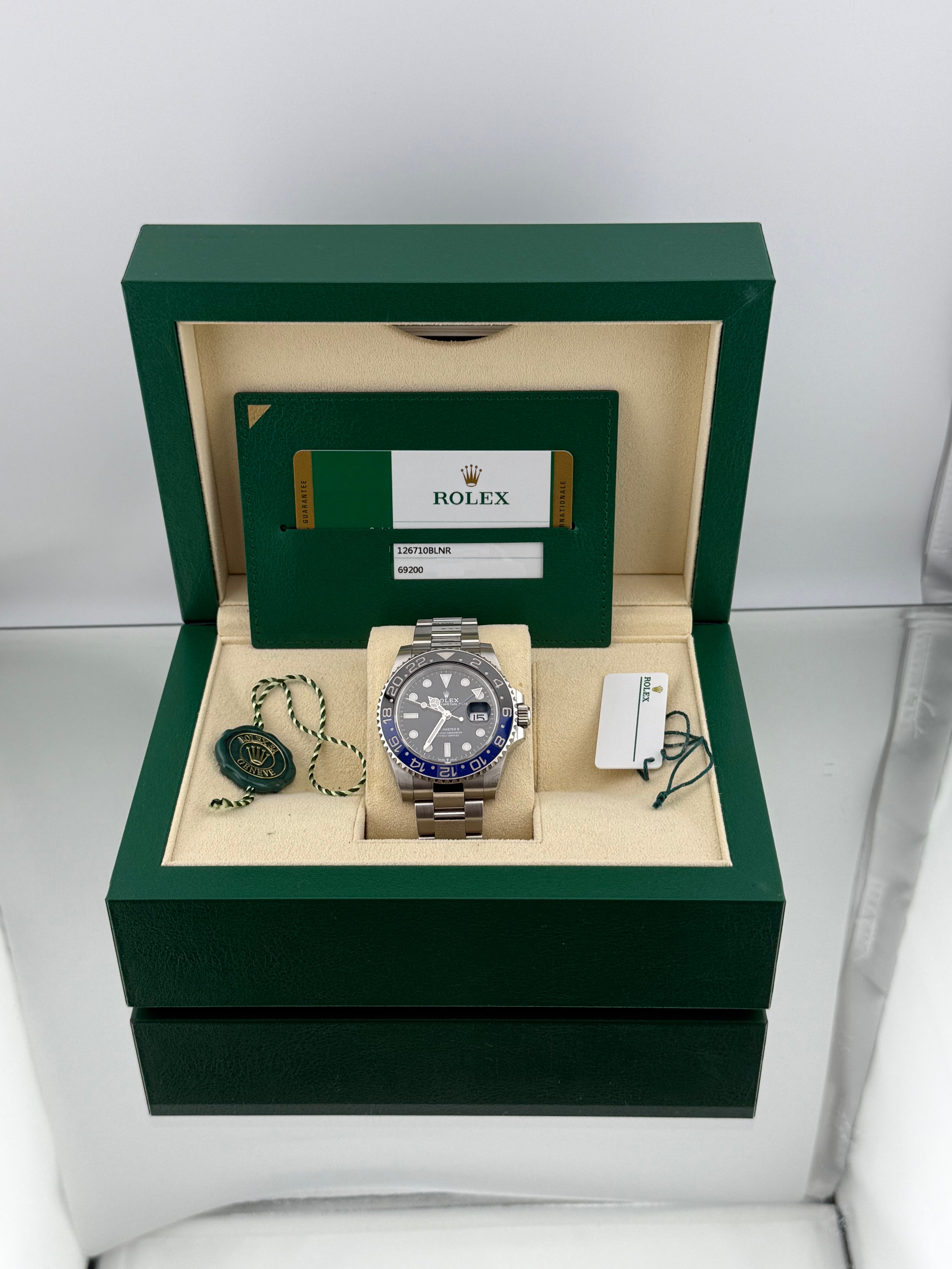 Rolex GMT-Master II Batman Black Dial 126710BLNR