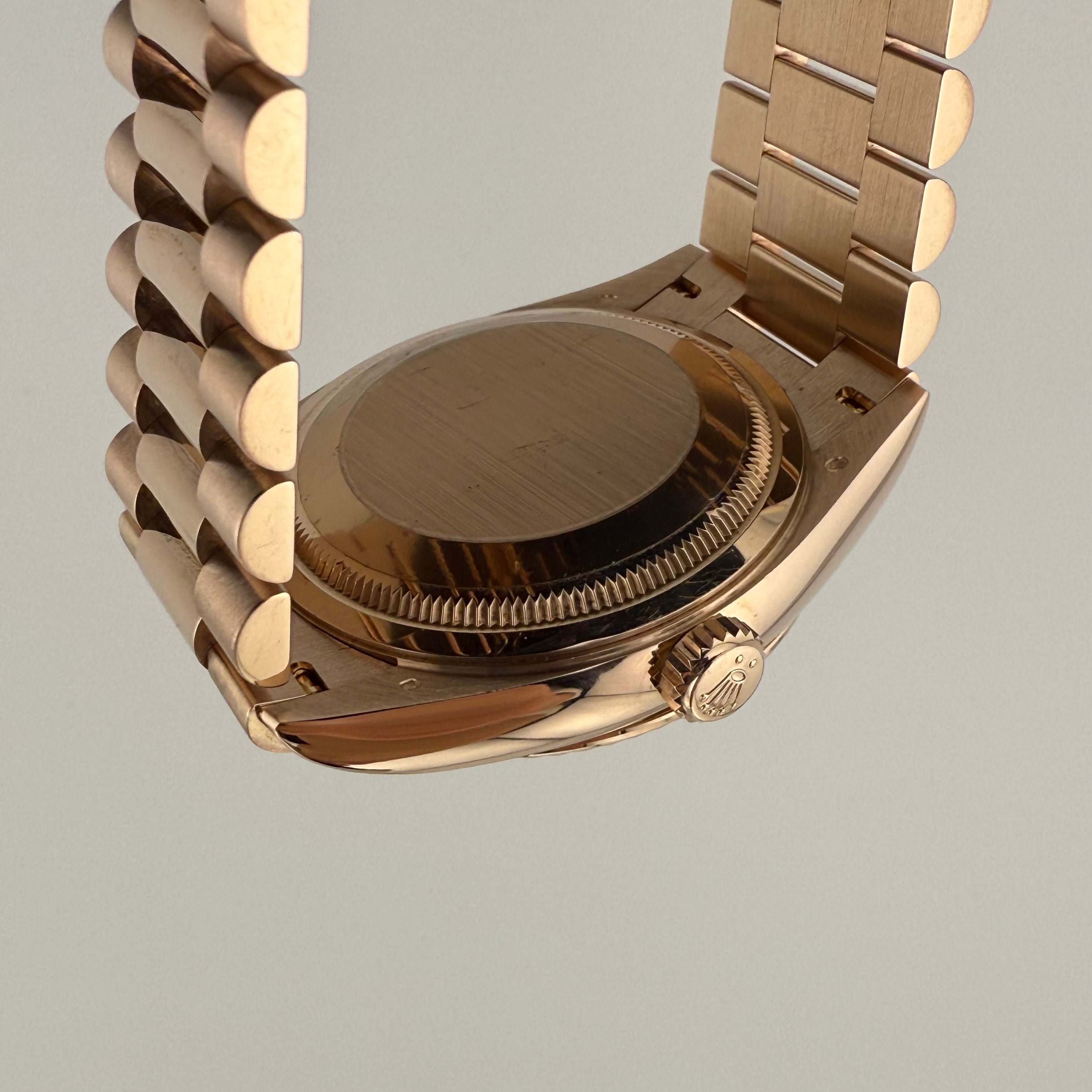 Rolex Day-Date 36 Mother-Of-Pearl Diamond Dial 128235