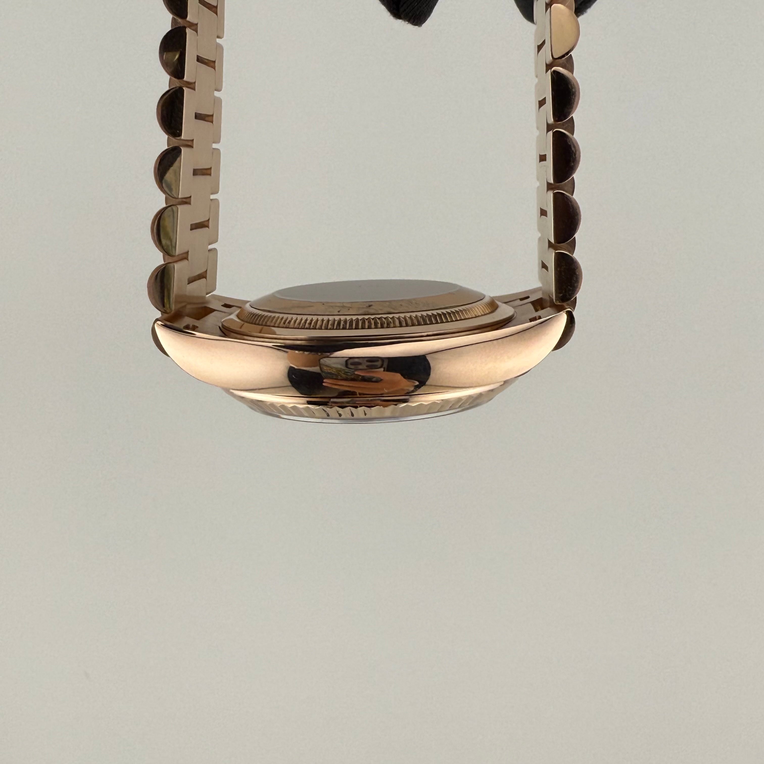 Rolex Day-Date 36 Mother-Of-Pearl Diamond Dial 128235