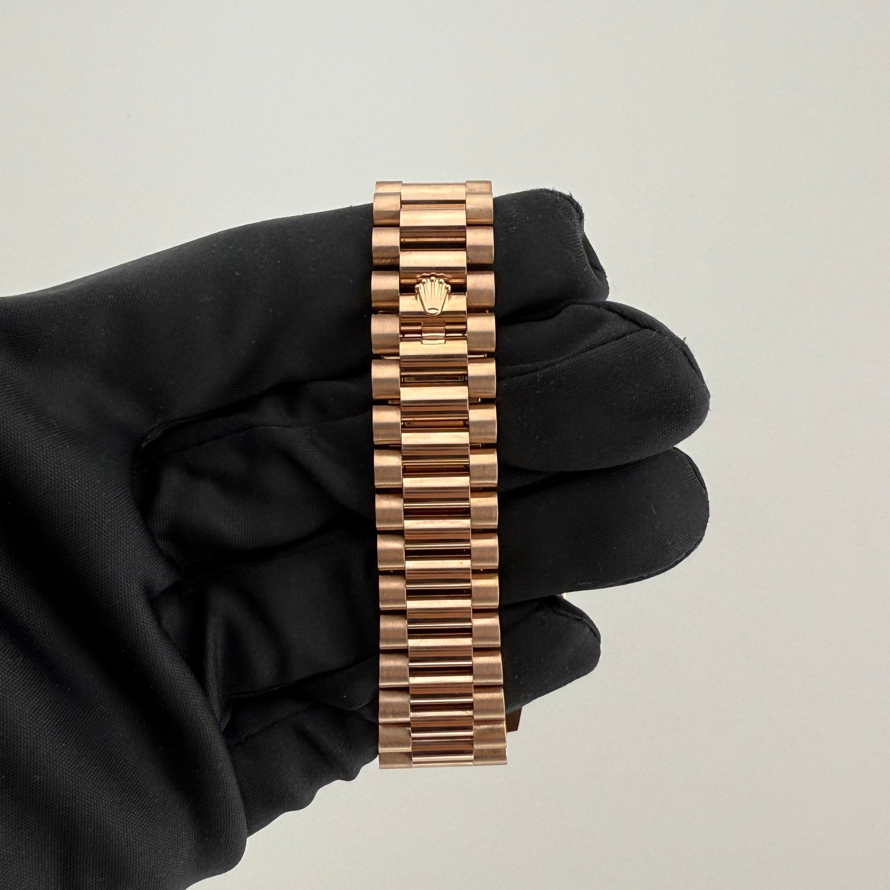 Rolex Day-Date 36 Mother-Of-Pearl Diamond Dial 128235