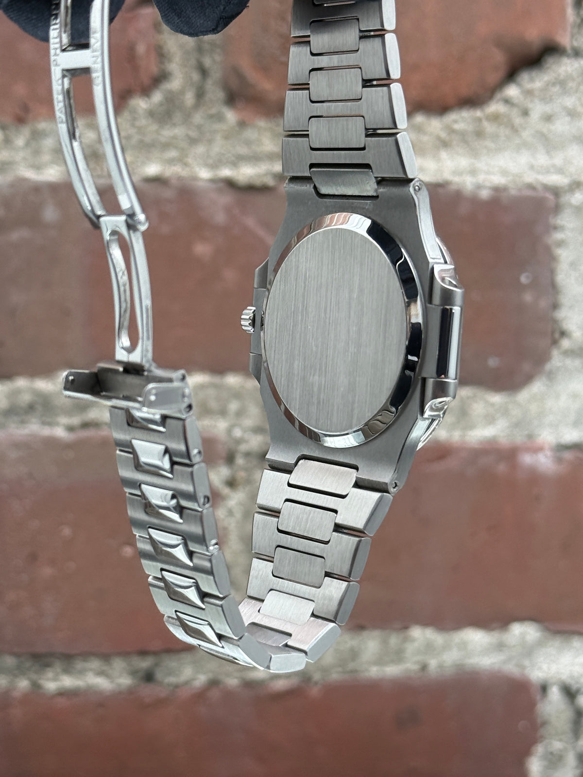 Pre-owned Patek Philippe Nautilus 3710/1A-001 | Steel Black