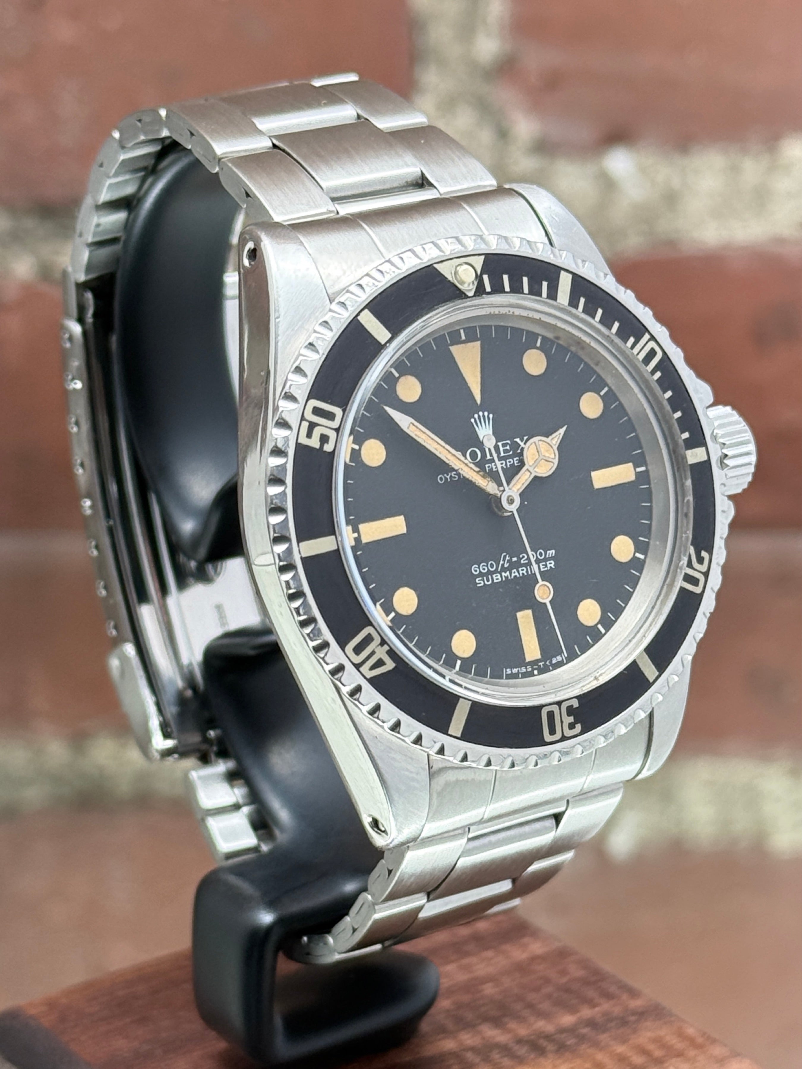 Pre-owned Rolex Submariner 5513 | Steel Black
