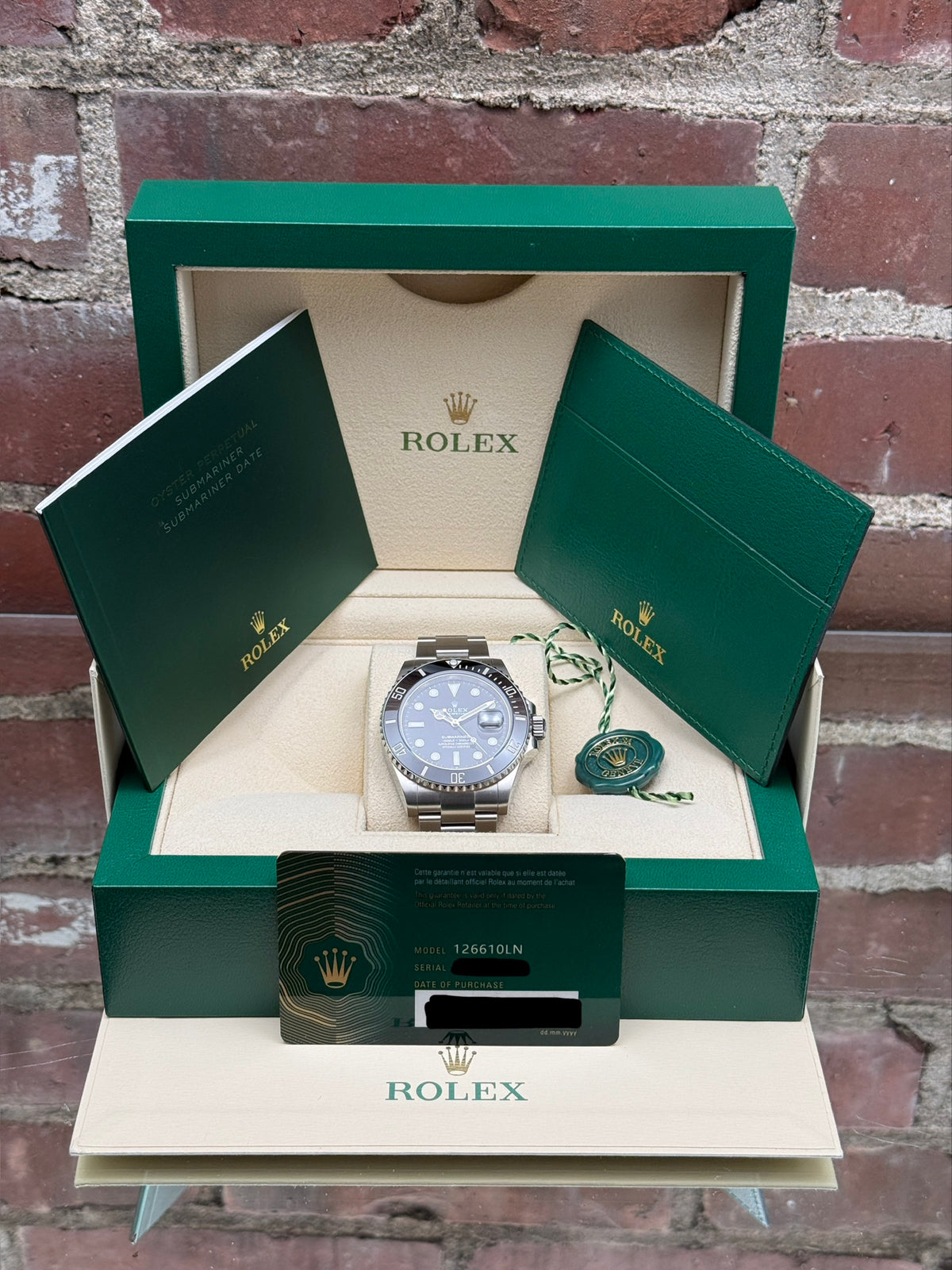 Like-New Rolex Submariner Date 126610LN | Steel Black