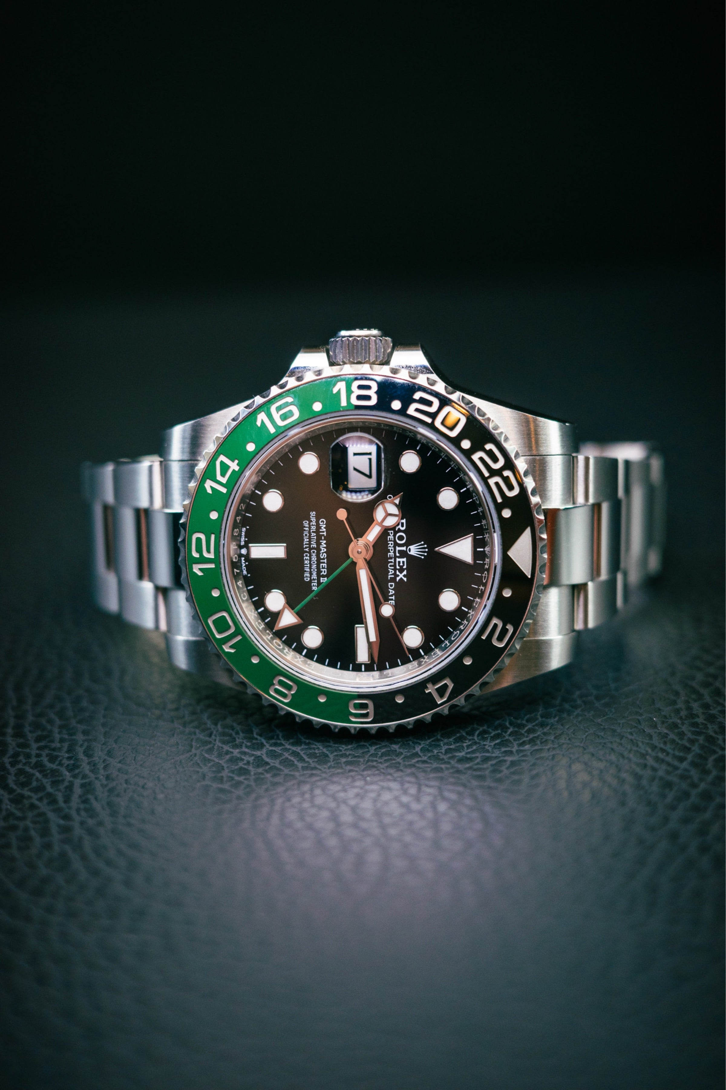 Pre-owned Rolex GMT-Master II "Sprite" 126720VTNR | steel black
