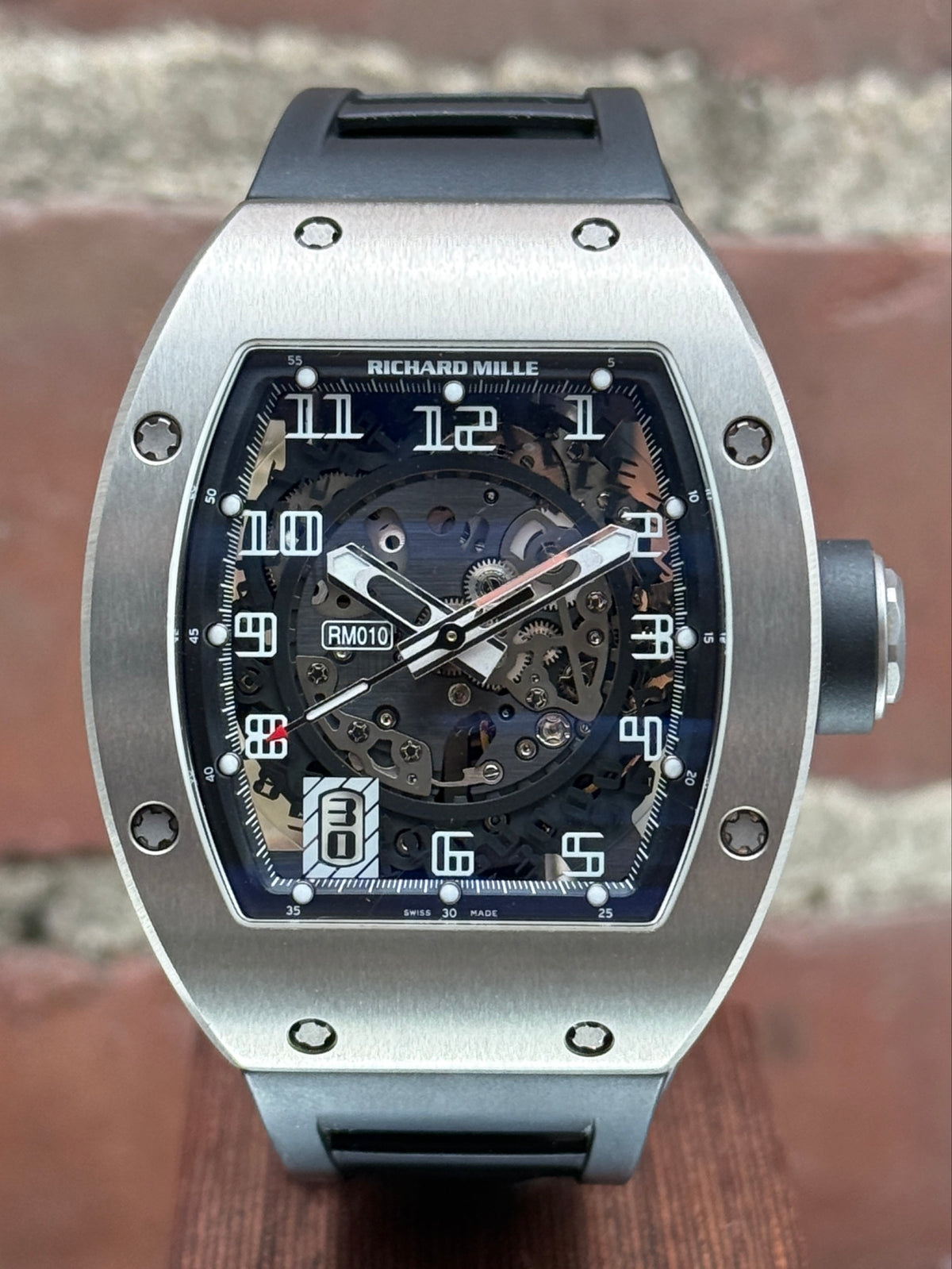 Pre-owned Richard Mille RM10 | Titanium Skeletonized