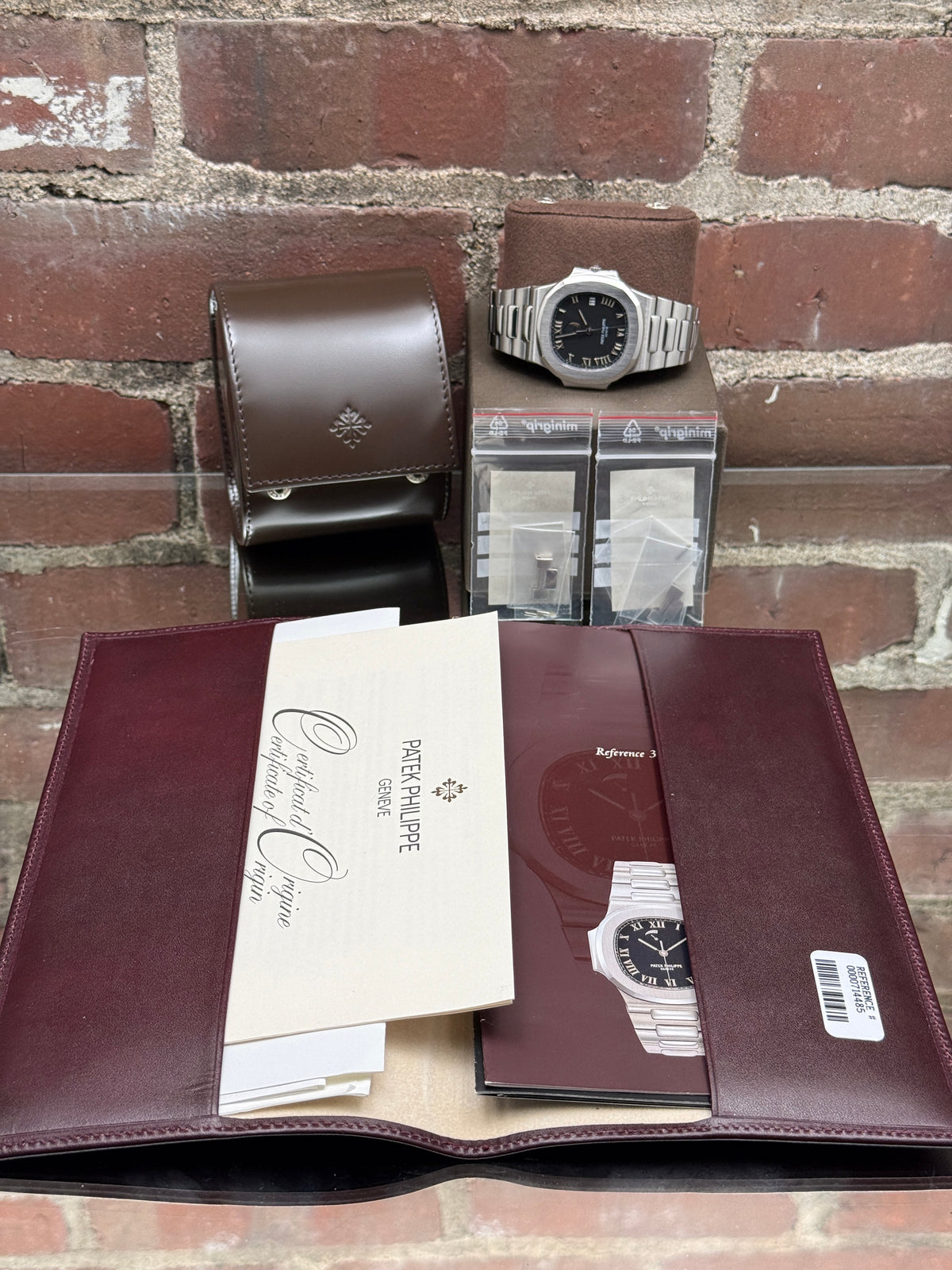 Pre-owned Patek Philippe Nautilus 3710/1A-001 | Steel Black
