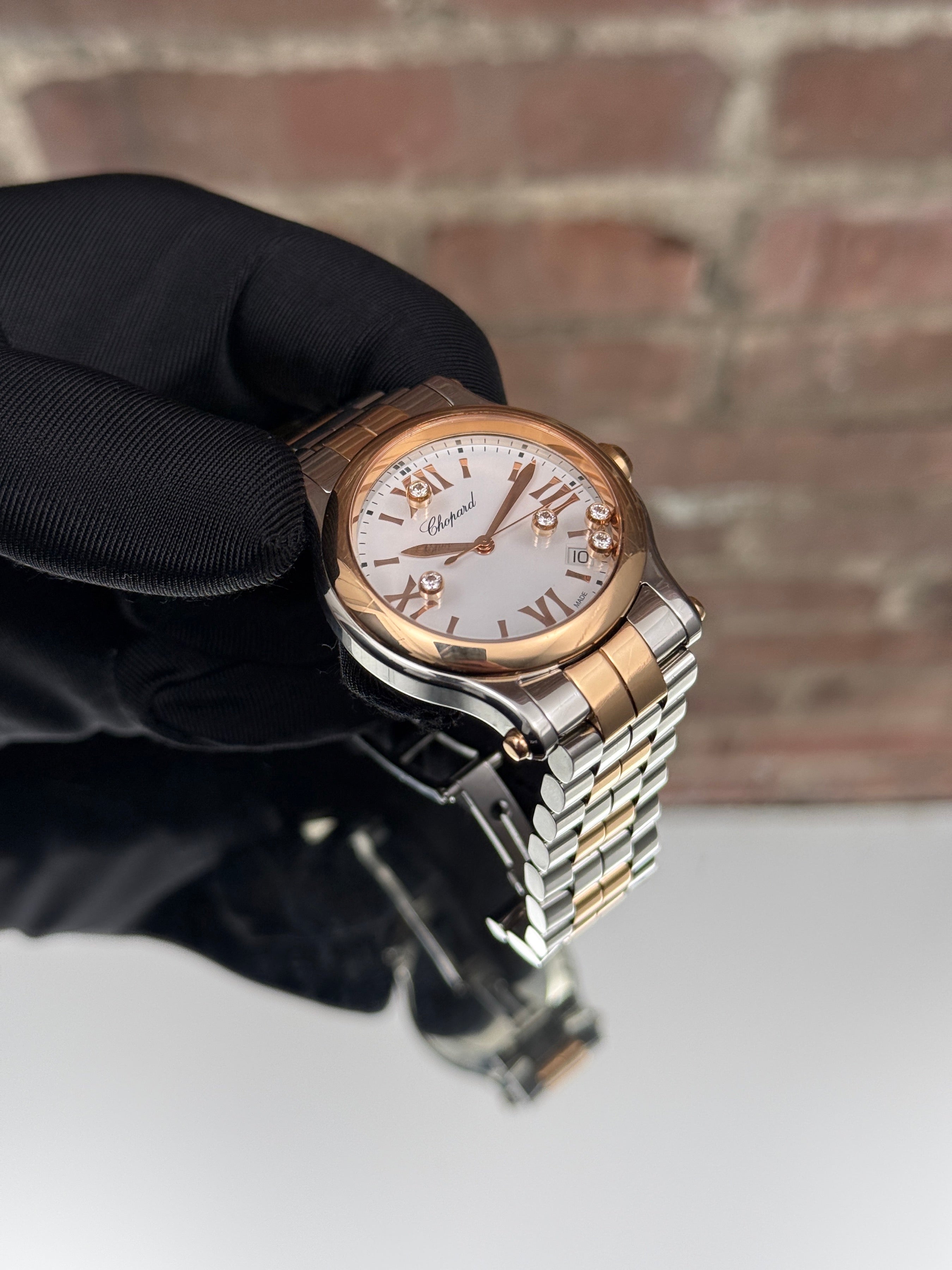 Very Good Chopard Happy Sport Two-Toned 278582-6002 | N/A N/A
