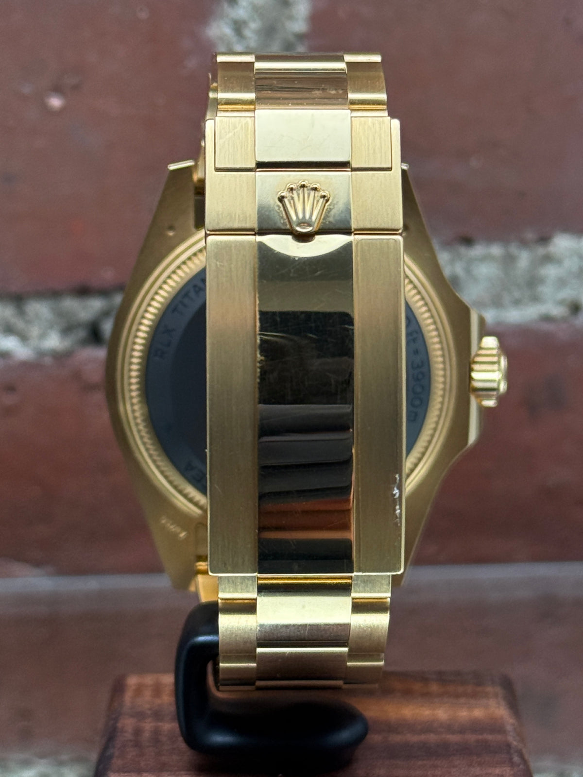 Pre-owned Rolex Deepsea 136668LB | Yellow gold Blue