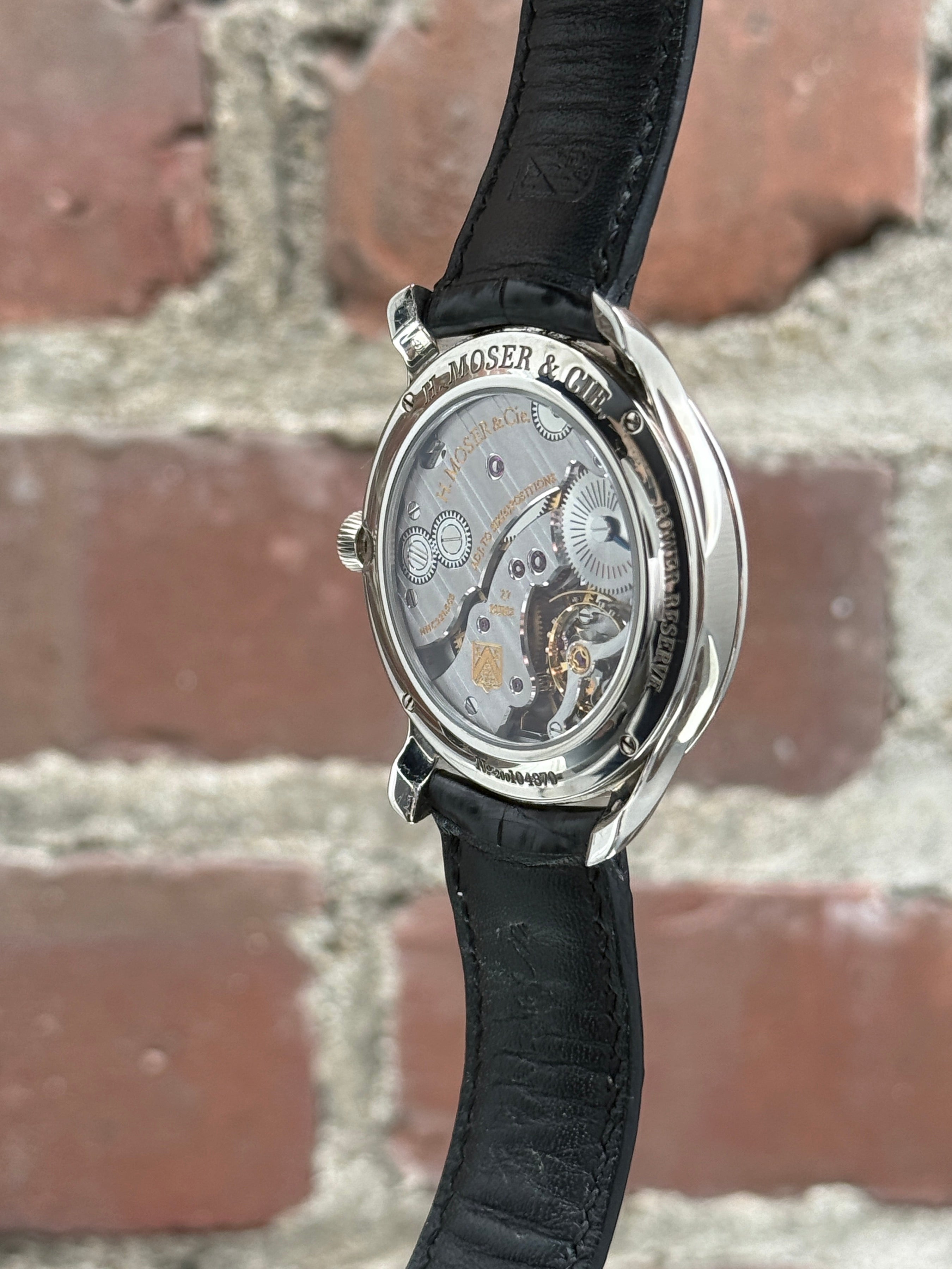 MINT H.Moser & Cie Mayu 321503024 | palladium blue fume