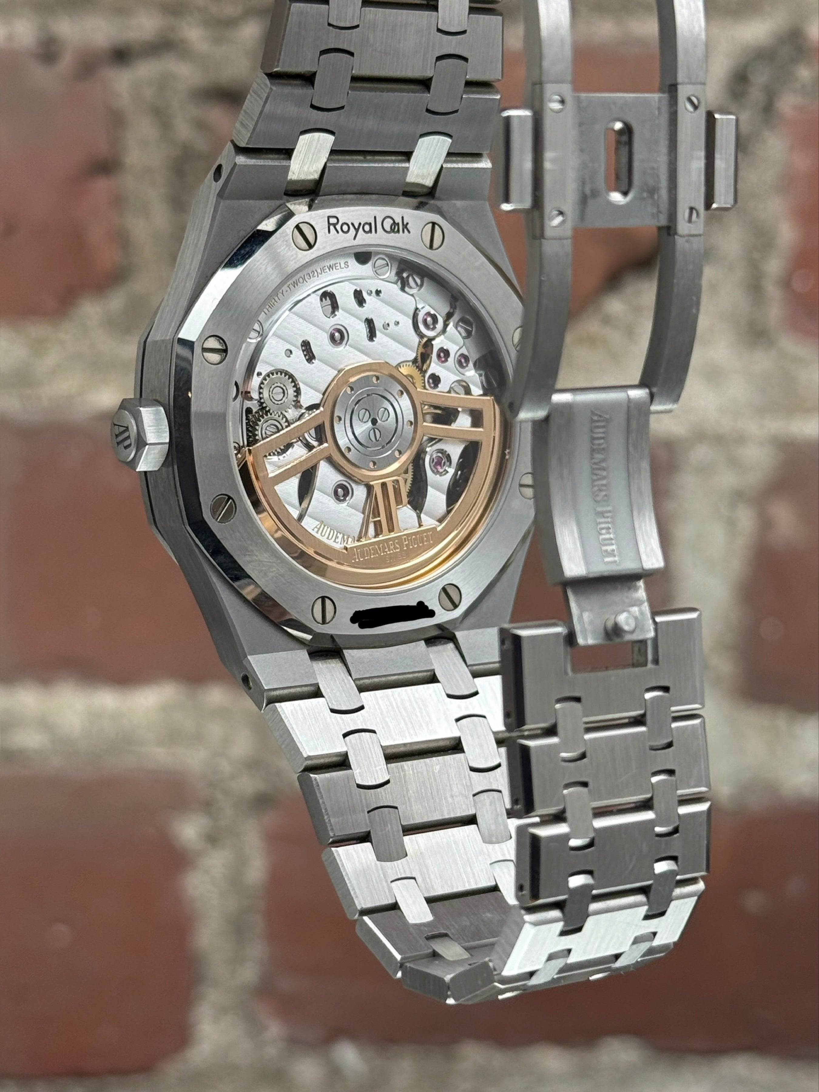 Pre-owned Audemars Piguet Royal Oak Selfwinding Blue Dial 41mm 15510ST.OO.1320ST.01 | Steel Blue