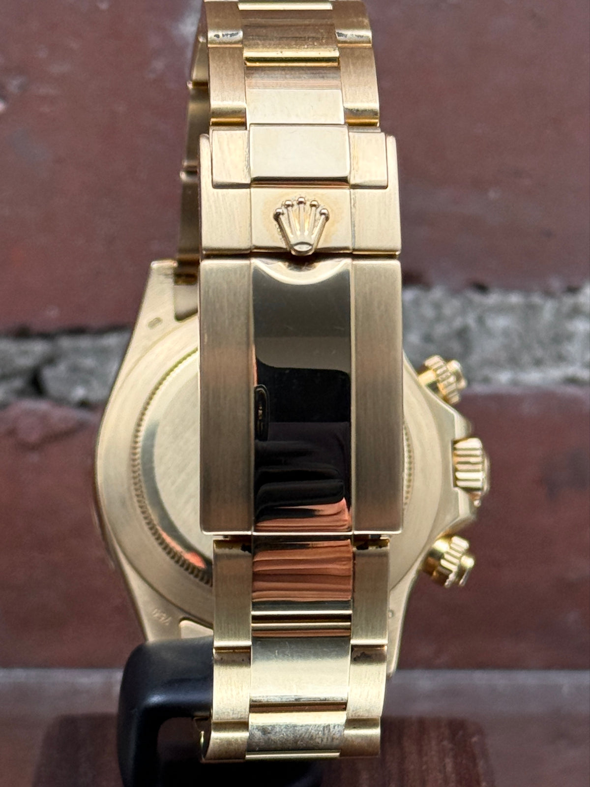 Pre-owned Rolex Daytona 116528 | Yellow gold White