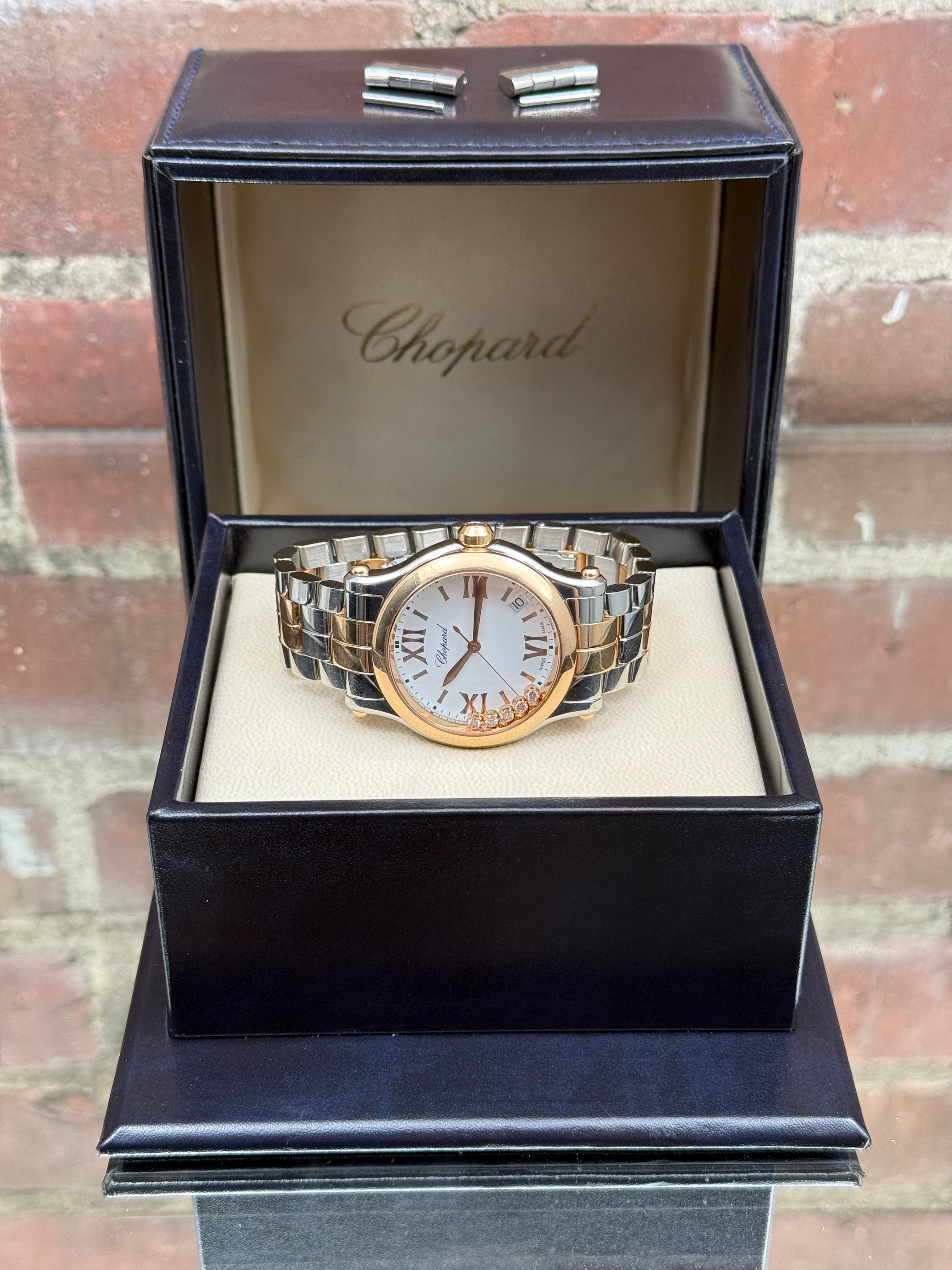 Very Good Chopard Happy Sport Two-Toned 278582-6002 | N/A N/A