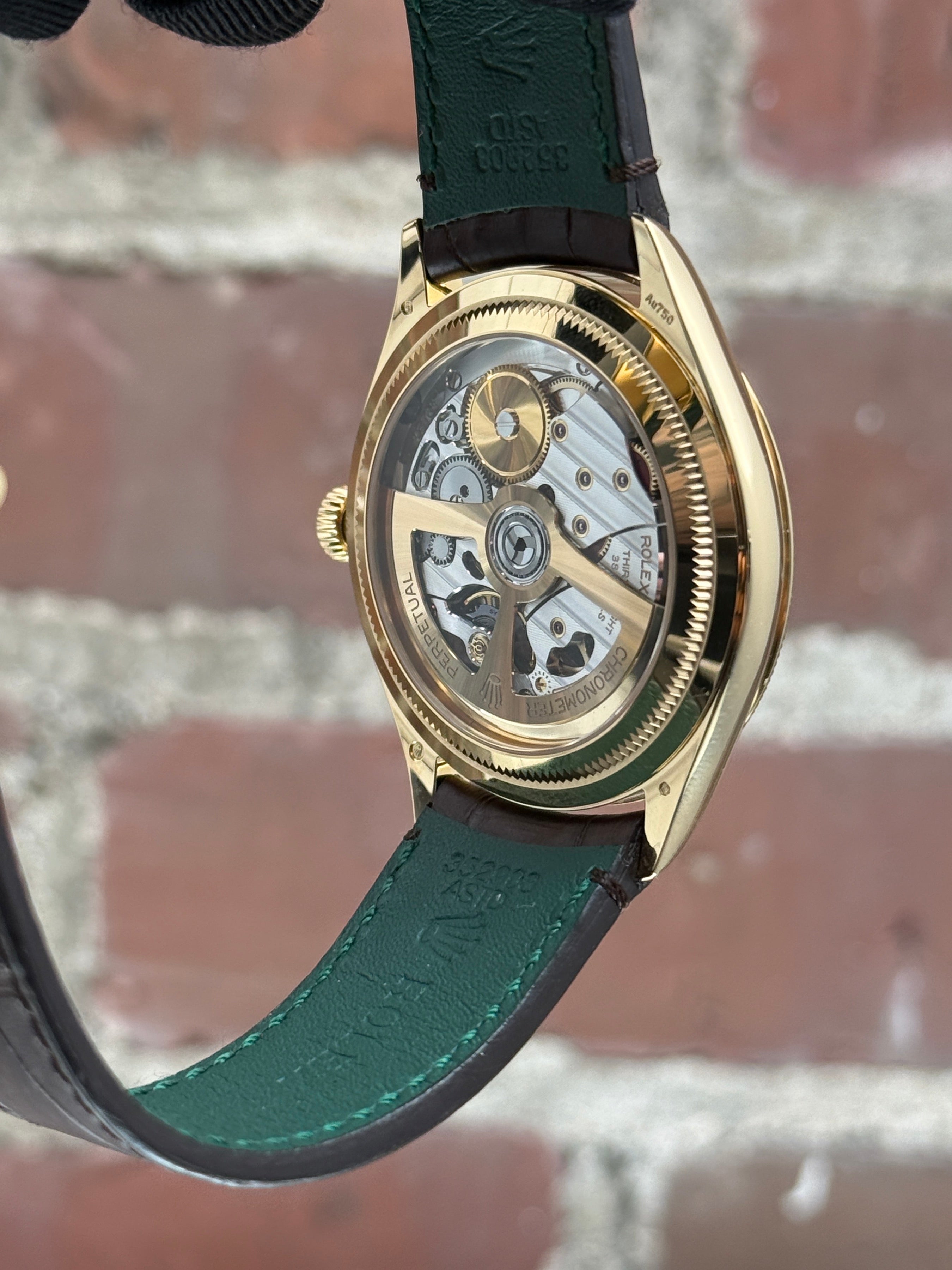 Brand new Rolex 1908 52508 | yellow gold white