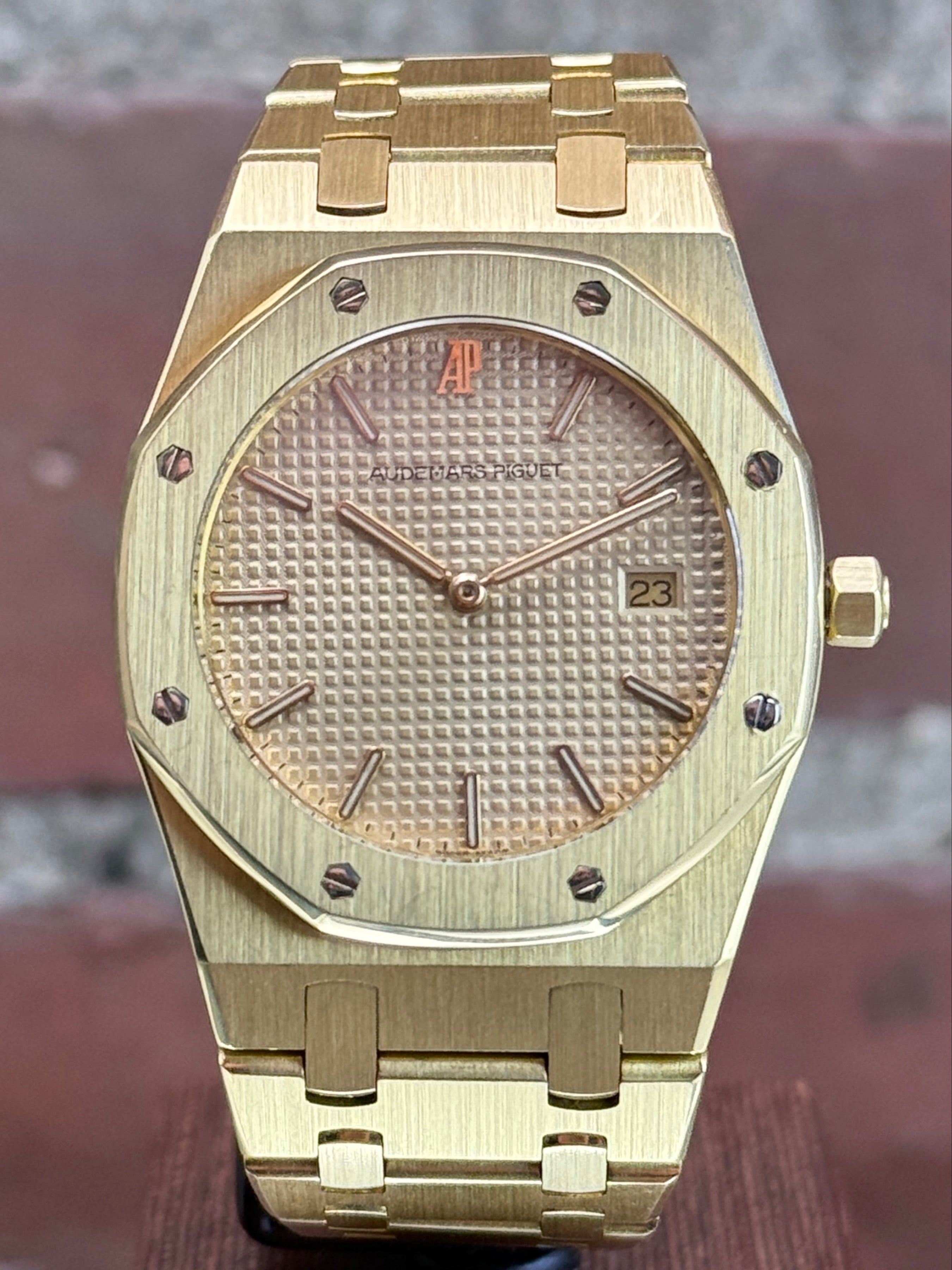 Pre-owned Audemars Piguet Royal Oak Champagne Dial 56175BA | N/A N/A
