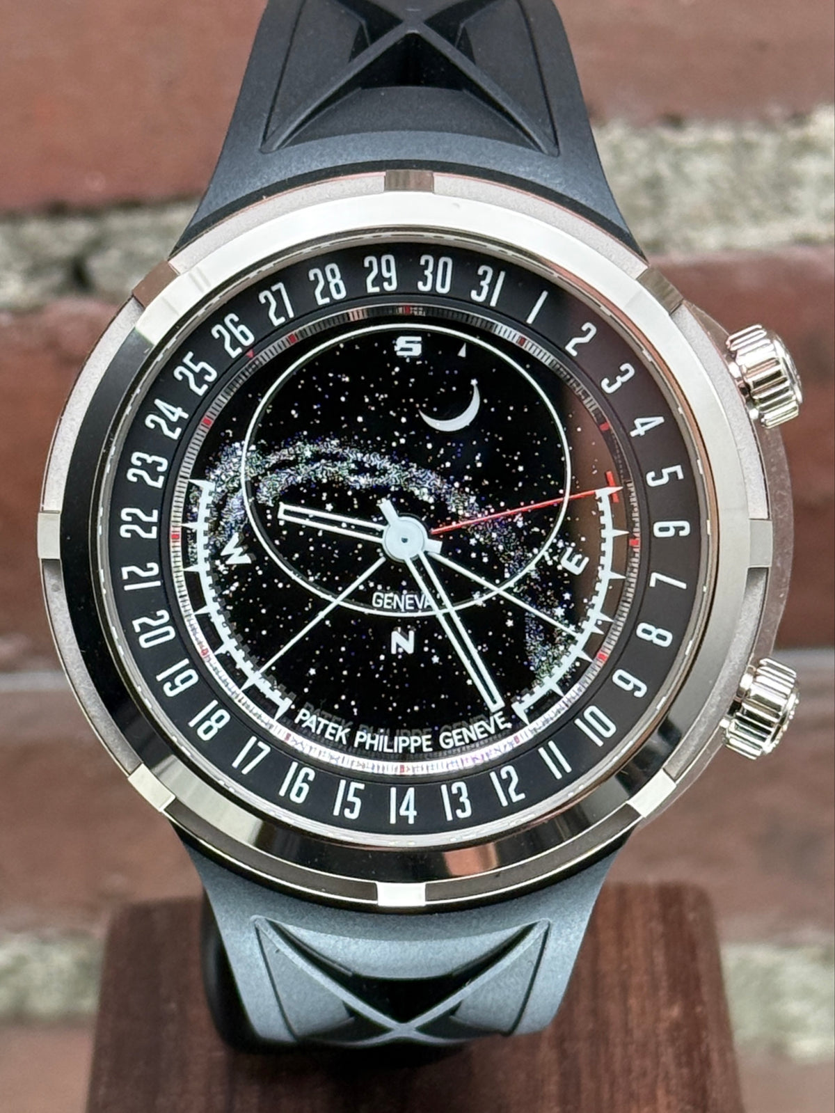 Brand new Patek Philippe 6105G | White Gold Skeletonized White Gold