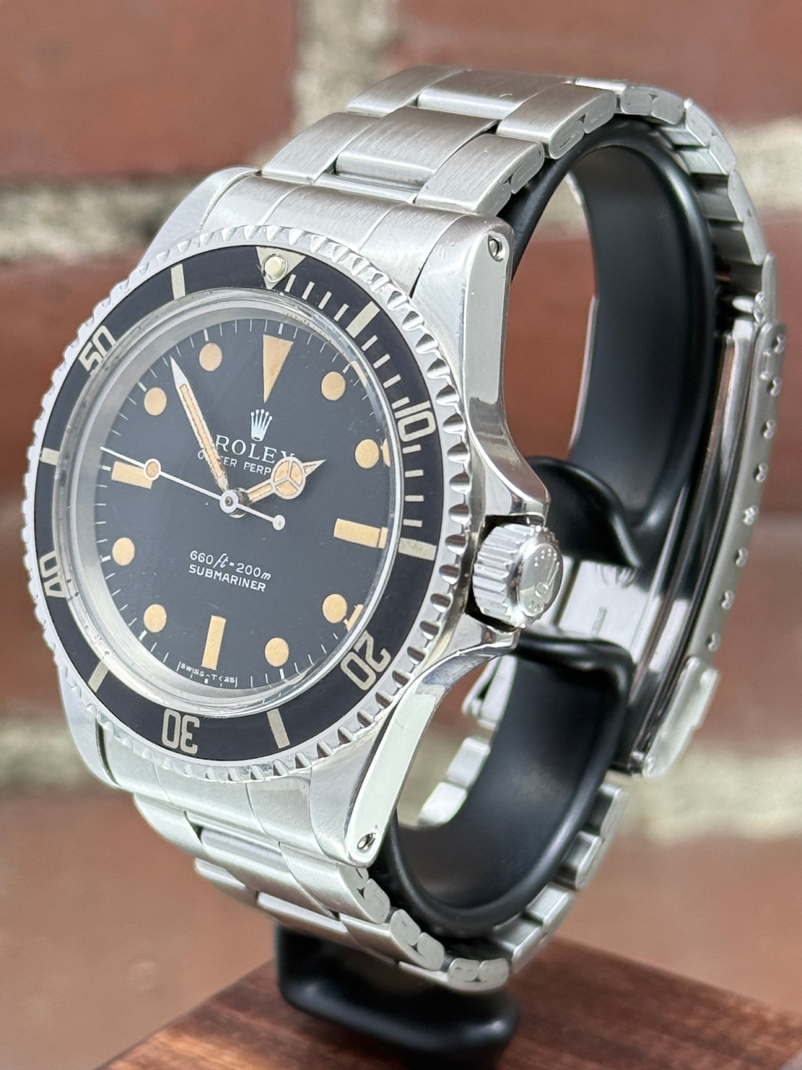 Pre-owned Rolex Submariner 5513 | Steel Black