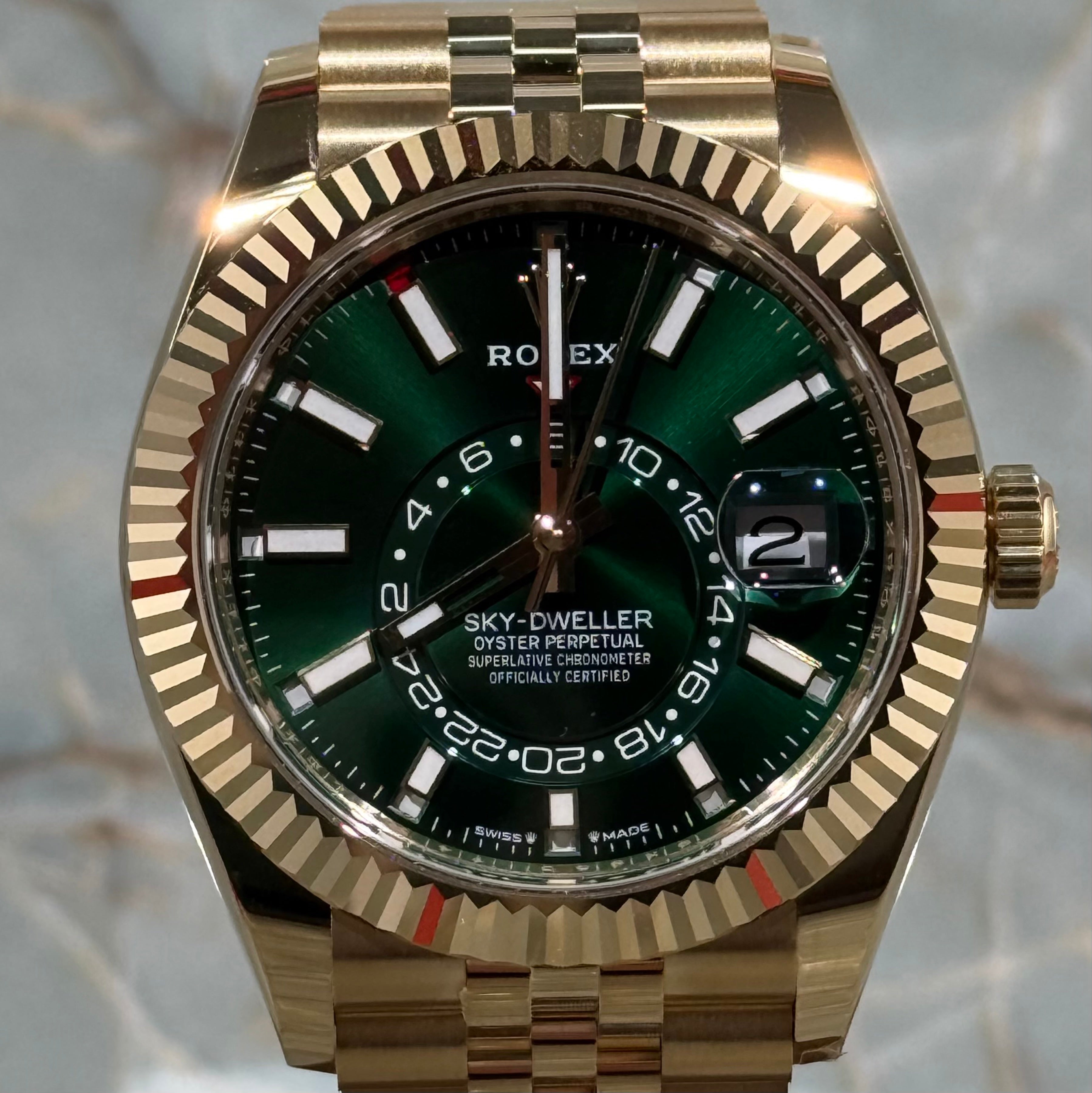 Rolex Sky-dweller Green