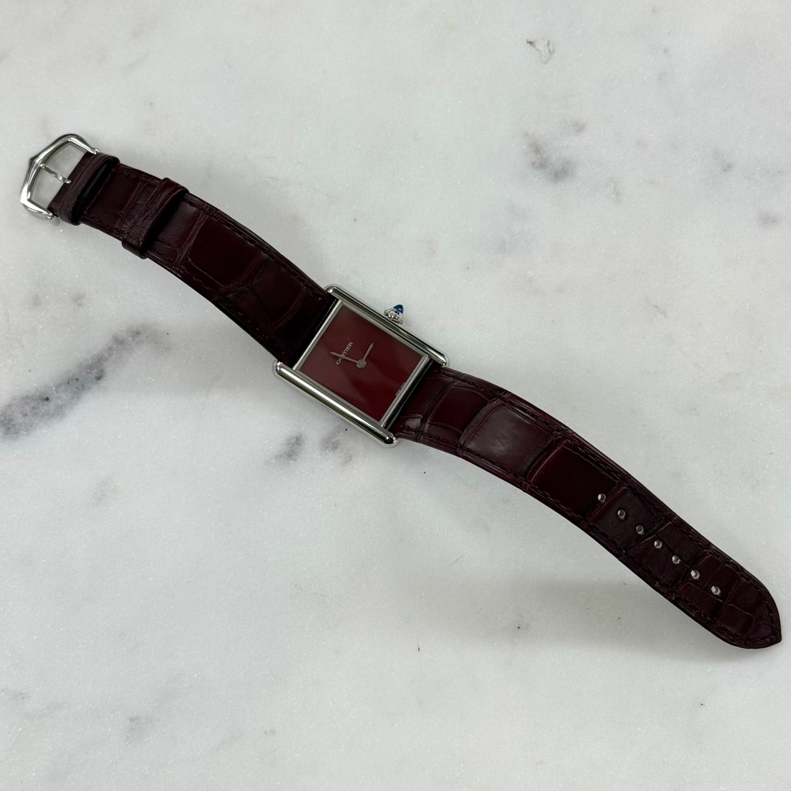 Cartier Tank Must, Red Dial (Ref. WSTA0054)
