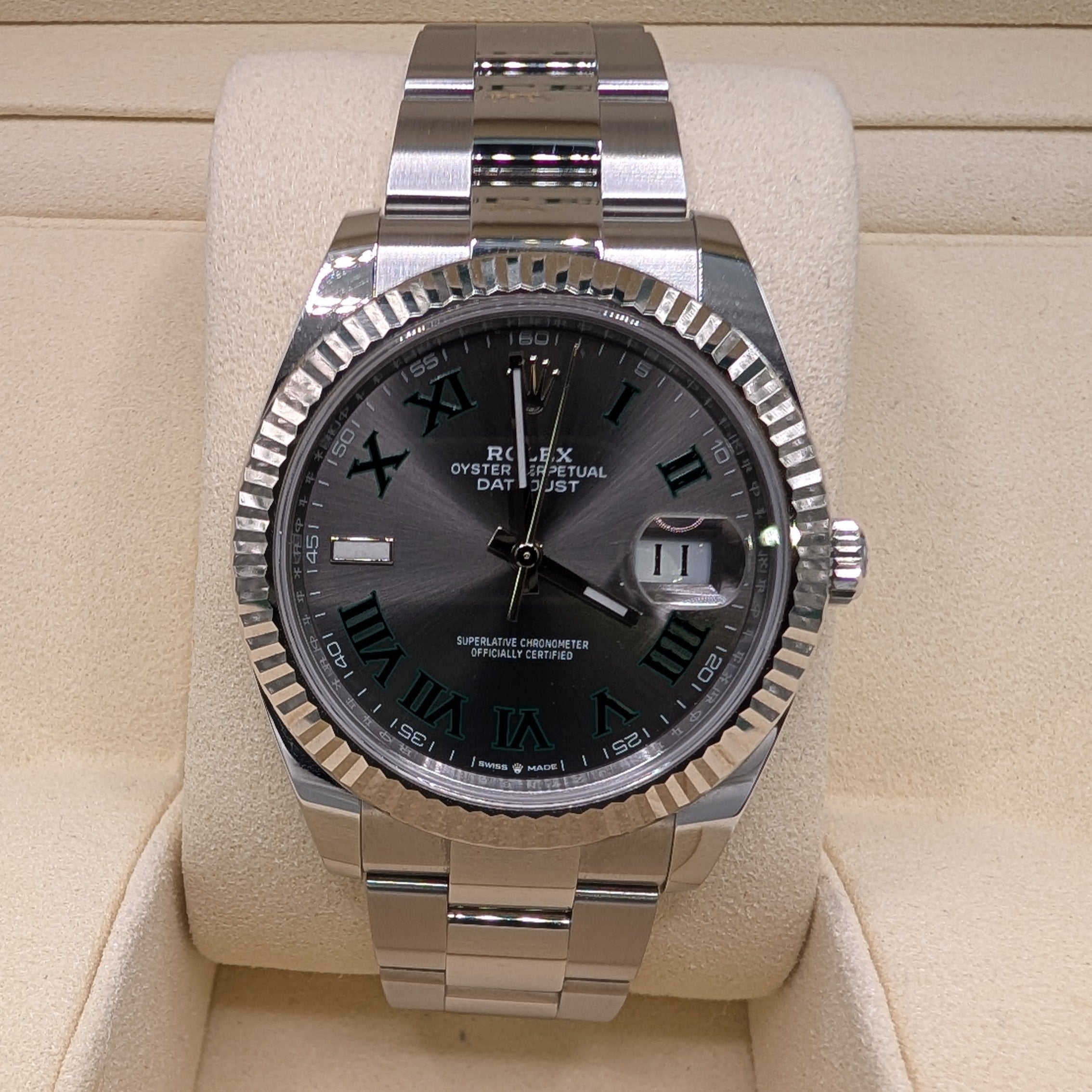 Rolex DateJust 41, "Wimbledon" Dial (Ref. 126334)