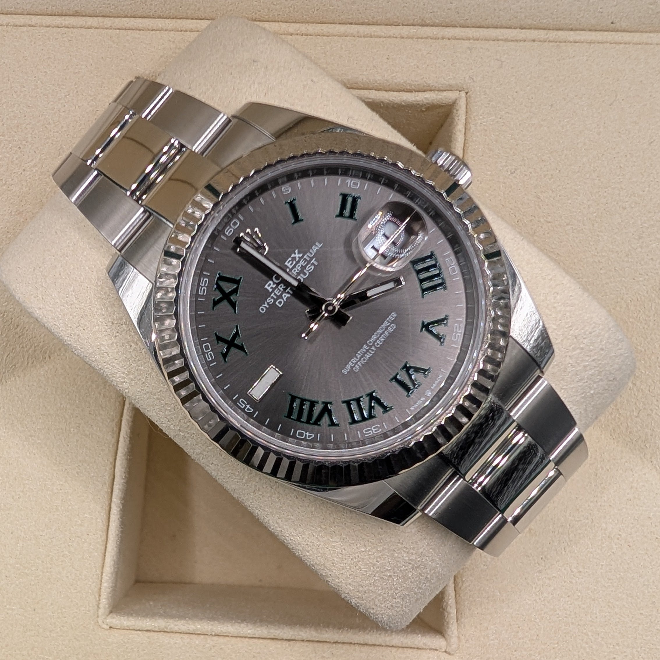 Rolex DateJust 41, "Wimbledon" Dial (Ref. 126334)