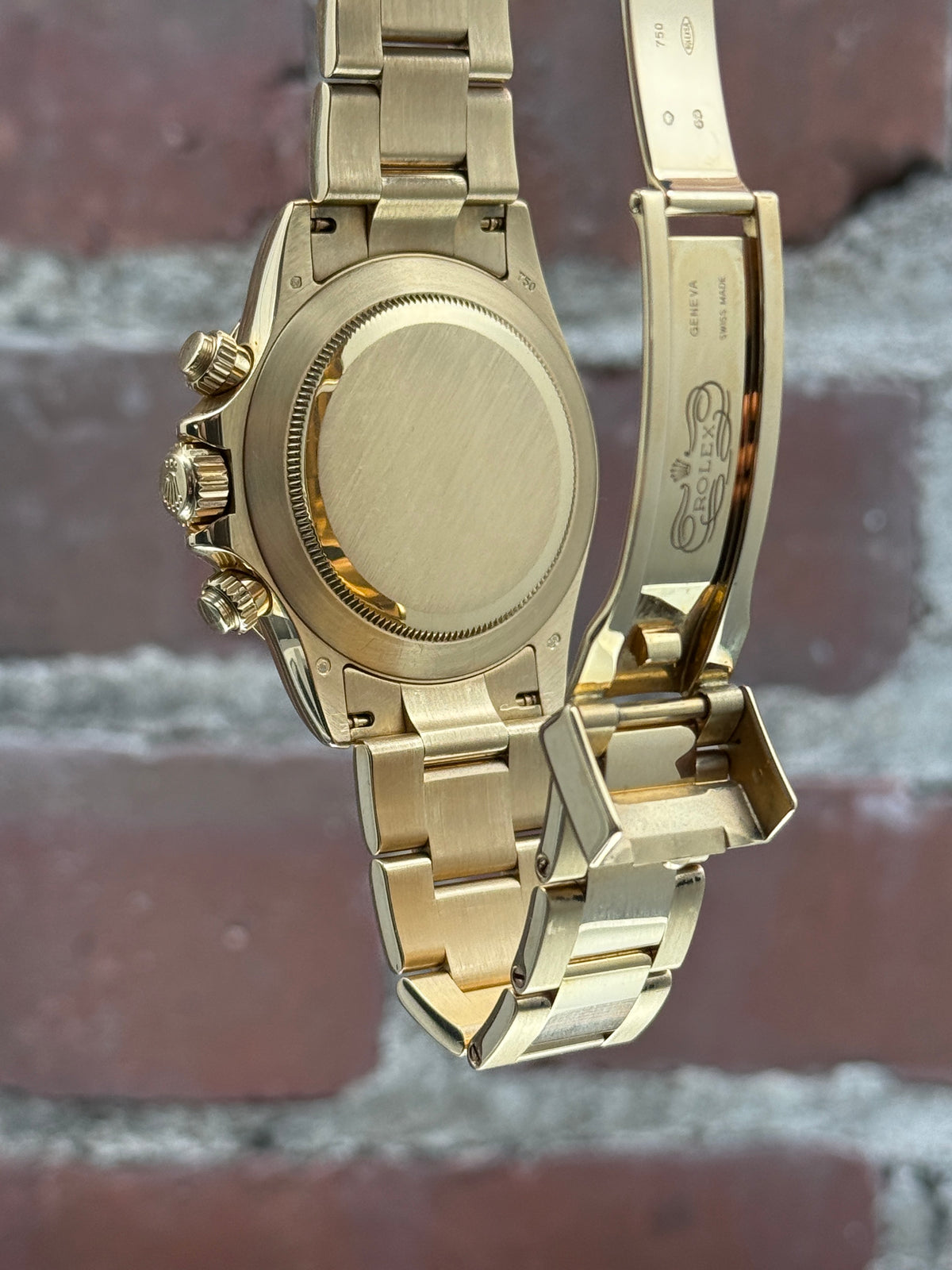 Pre-owned Rolex Daytona 116528 | Yellow gold White