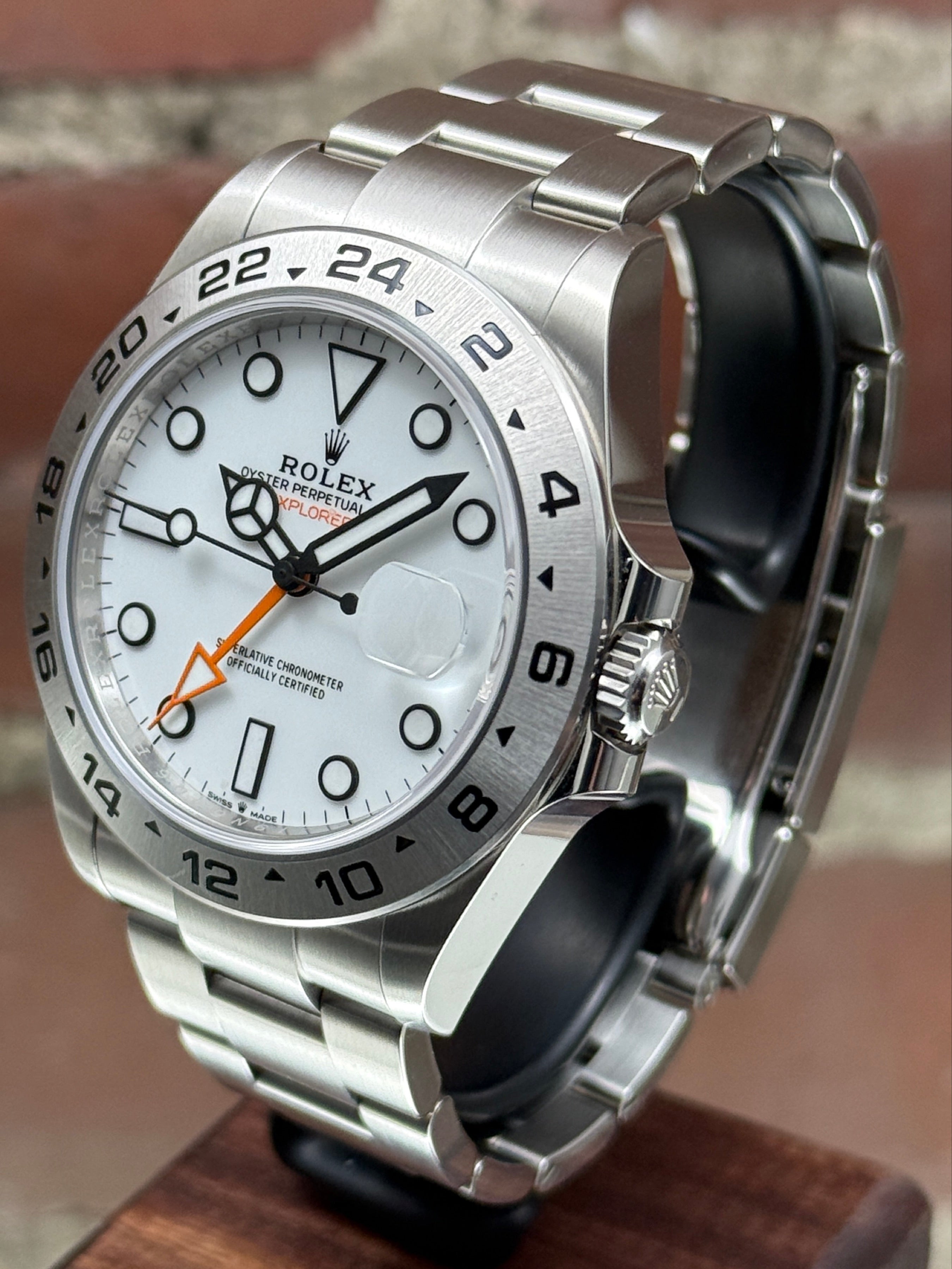 Brand new Rolex Explorer II 226570 | Steel White