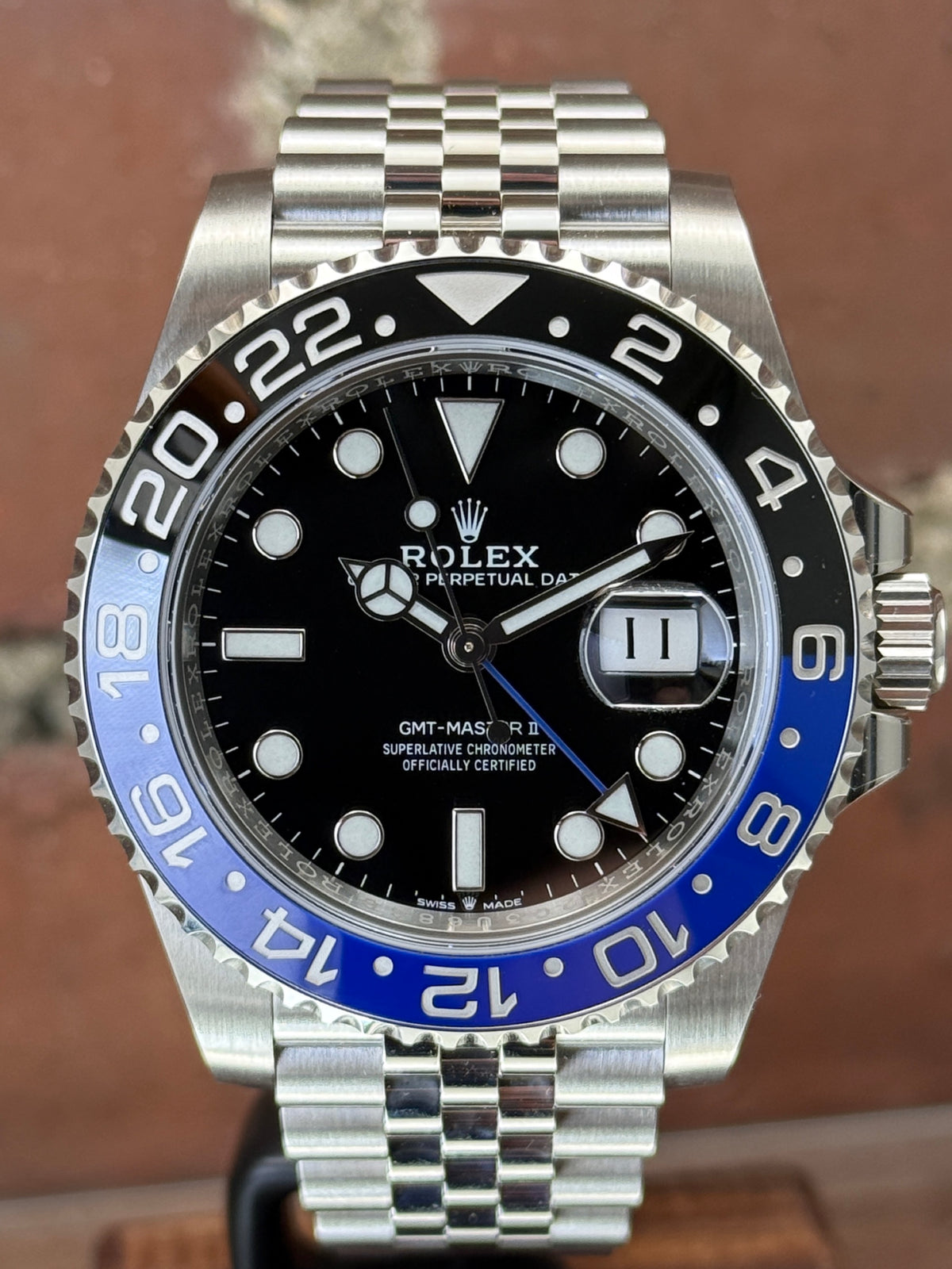 Brand new Rolex GMT-Master II 126710BLNR | Steel Black