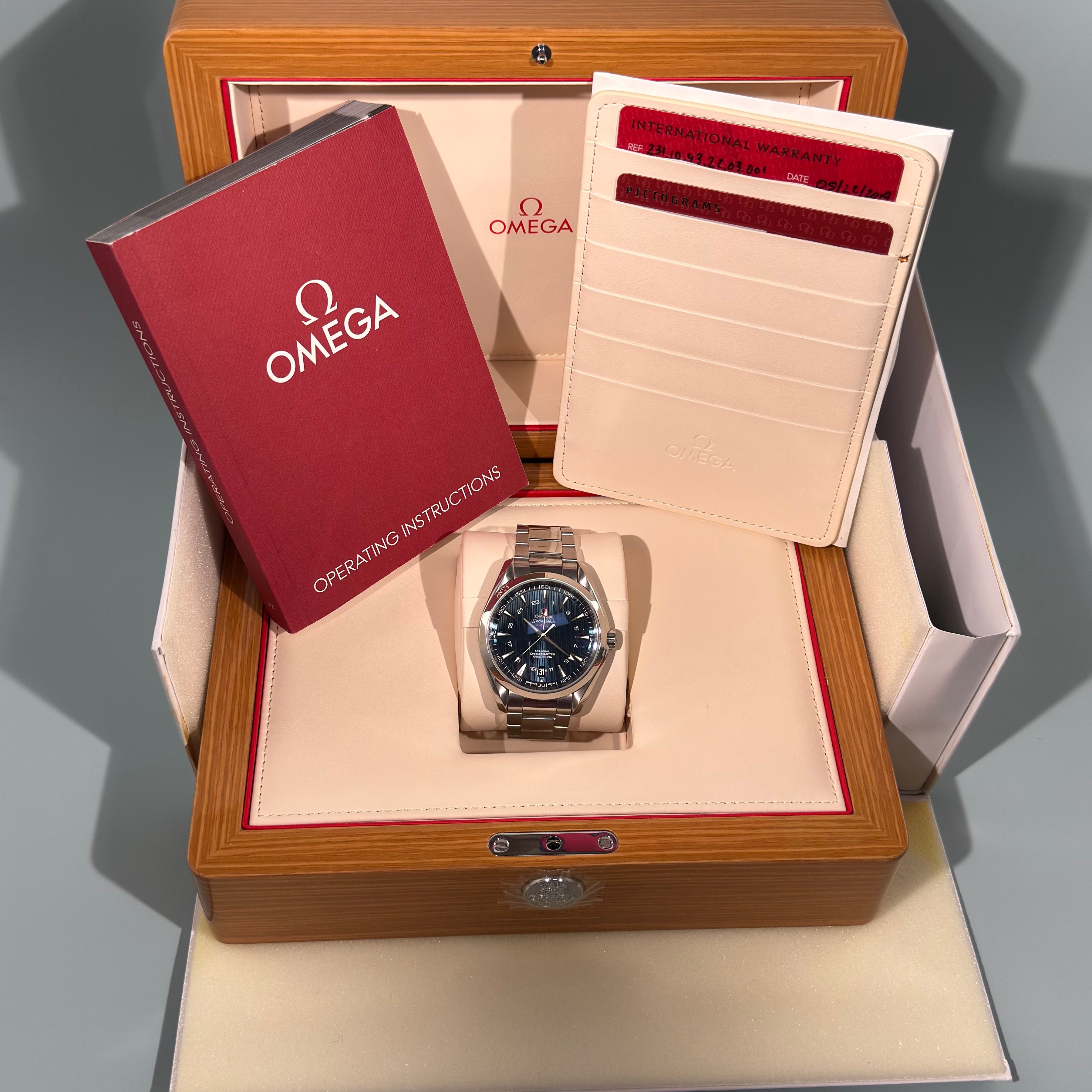 Omega Seamaster Aqua Terra Gmt