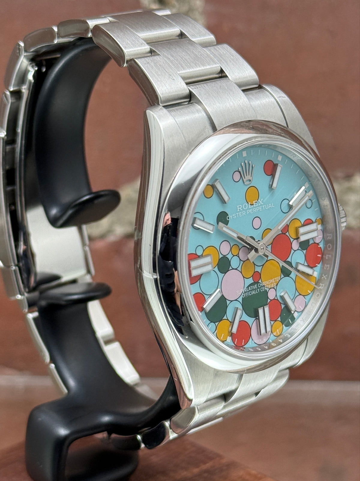 Excellent Rolex Oyster Perpetual 41 124300 | Steel Celebration