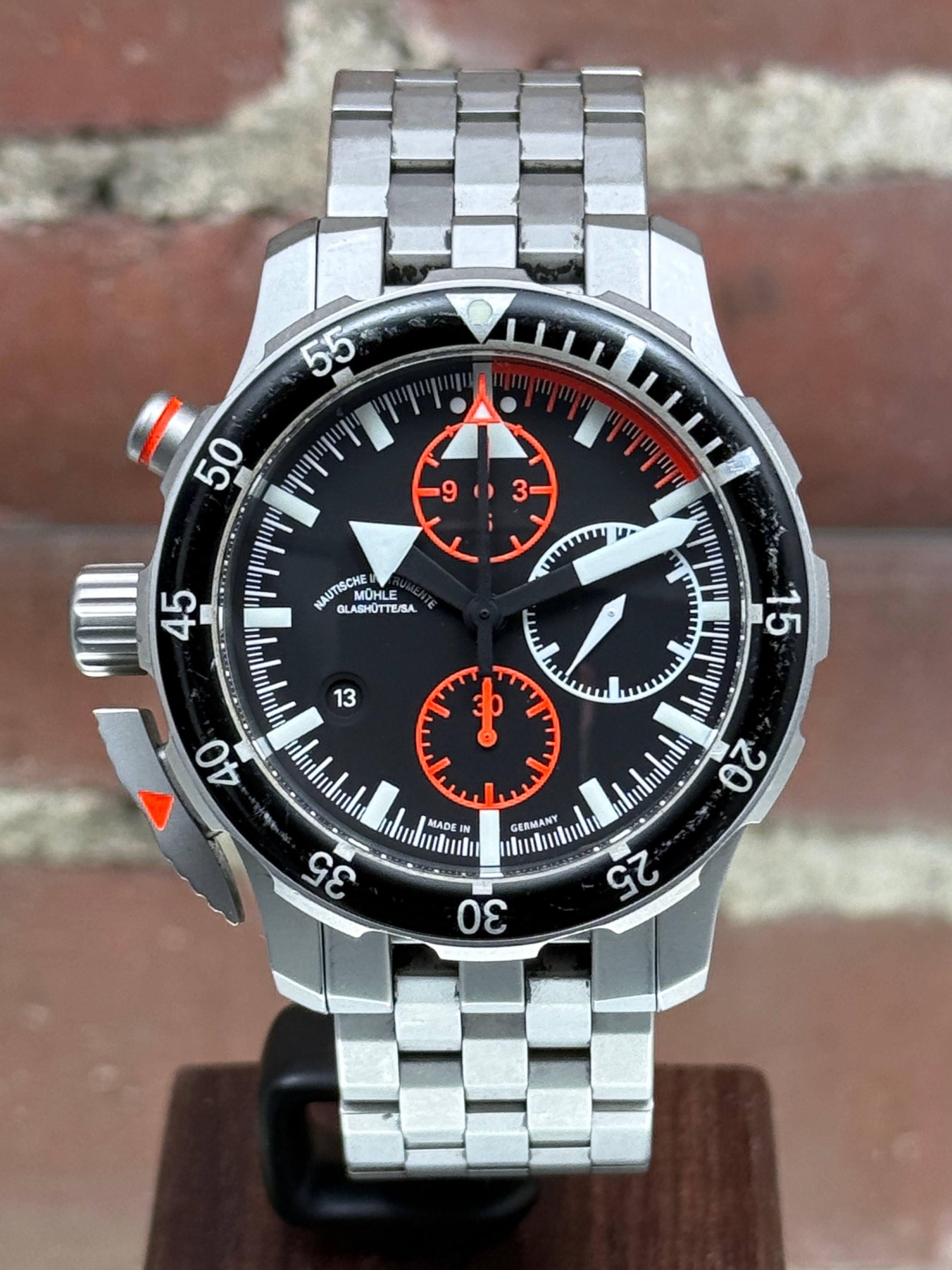 Mühle Glashütte S.a.r. Flieger-chronograph