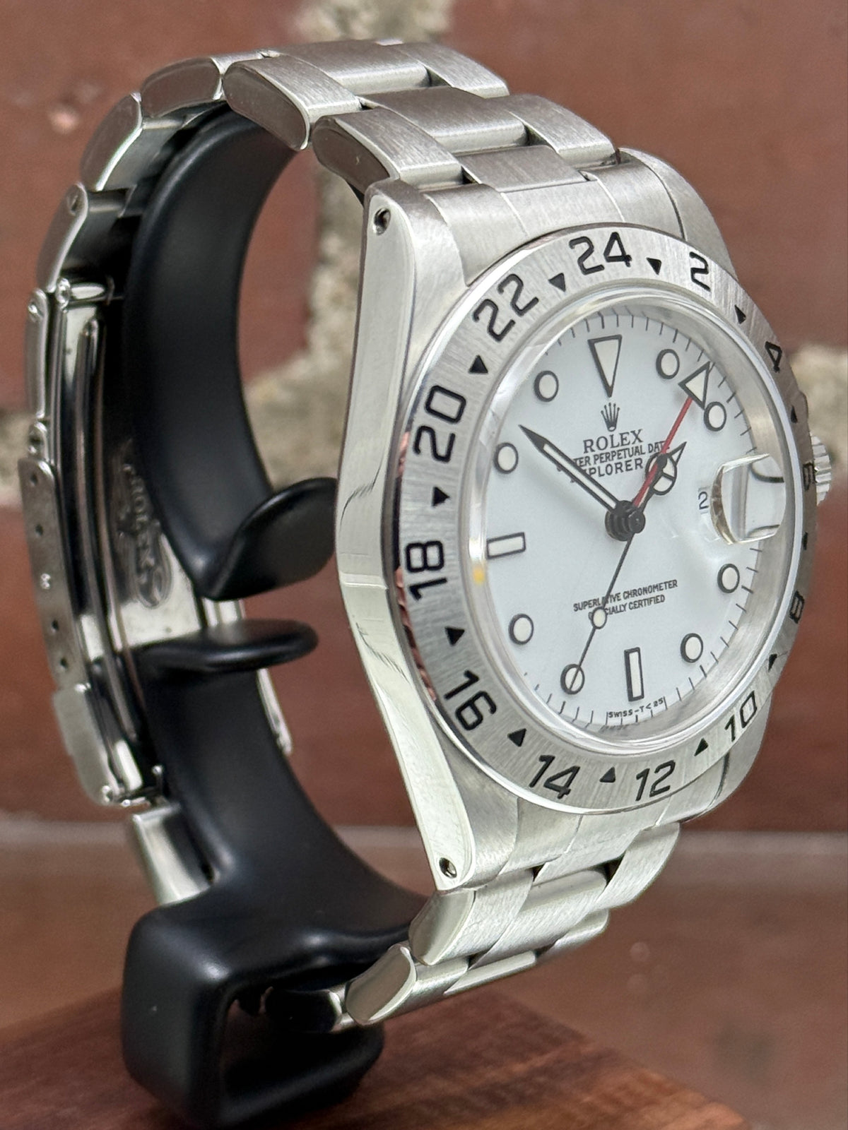 Mint Rolex Explorer II 16570 | Steel White