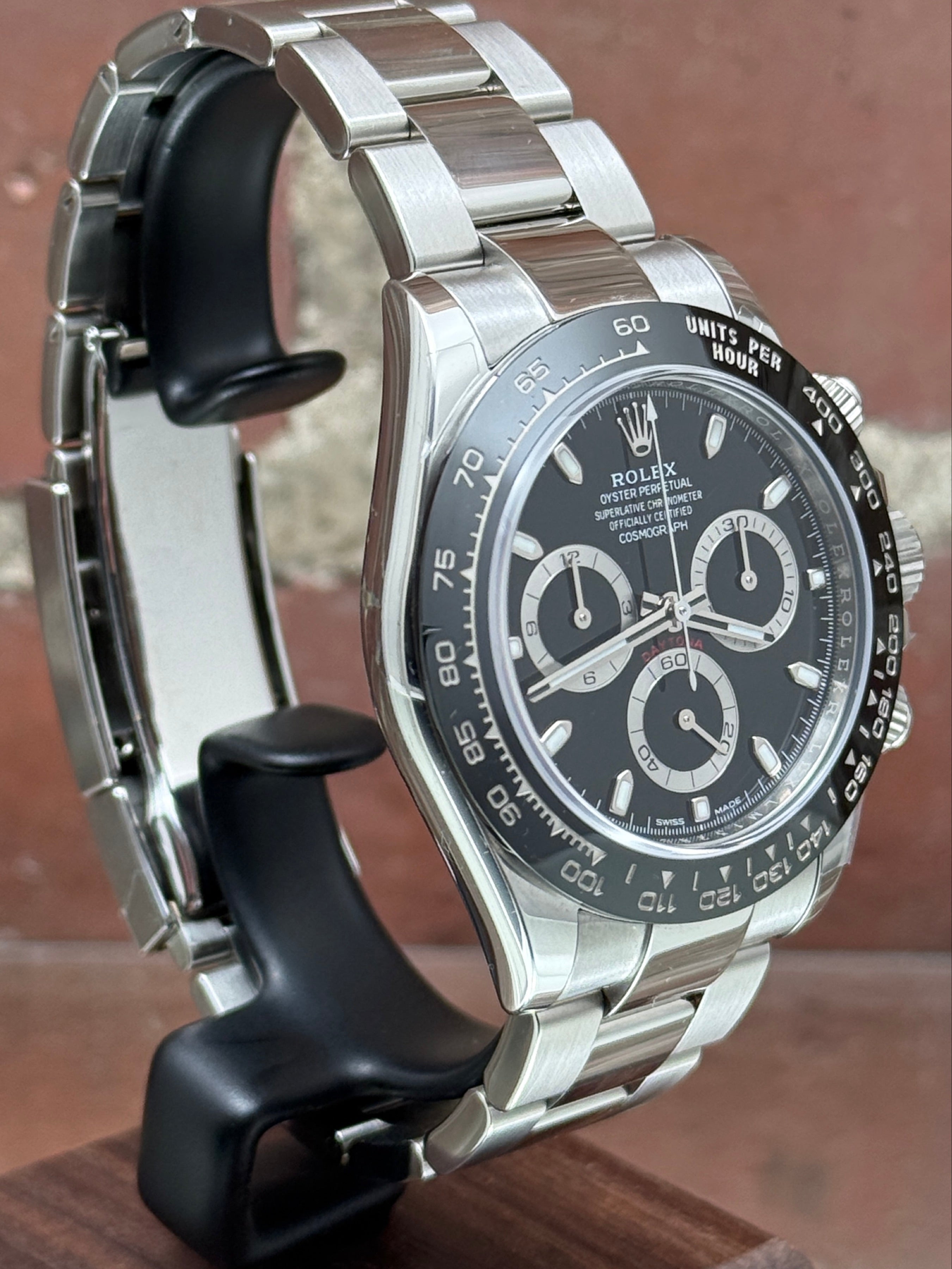 Mint Rolex Daytona 126500ln | steel black