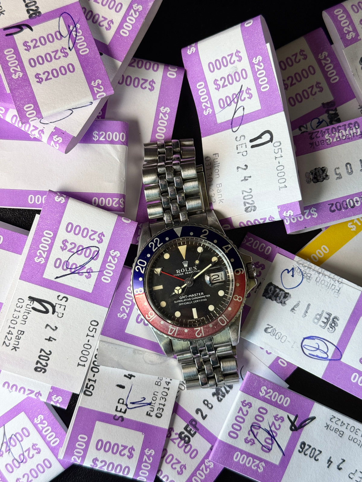 Pre-owned Rolex GMT-Master "Pepsi" 1675 | Steel Black