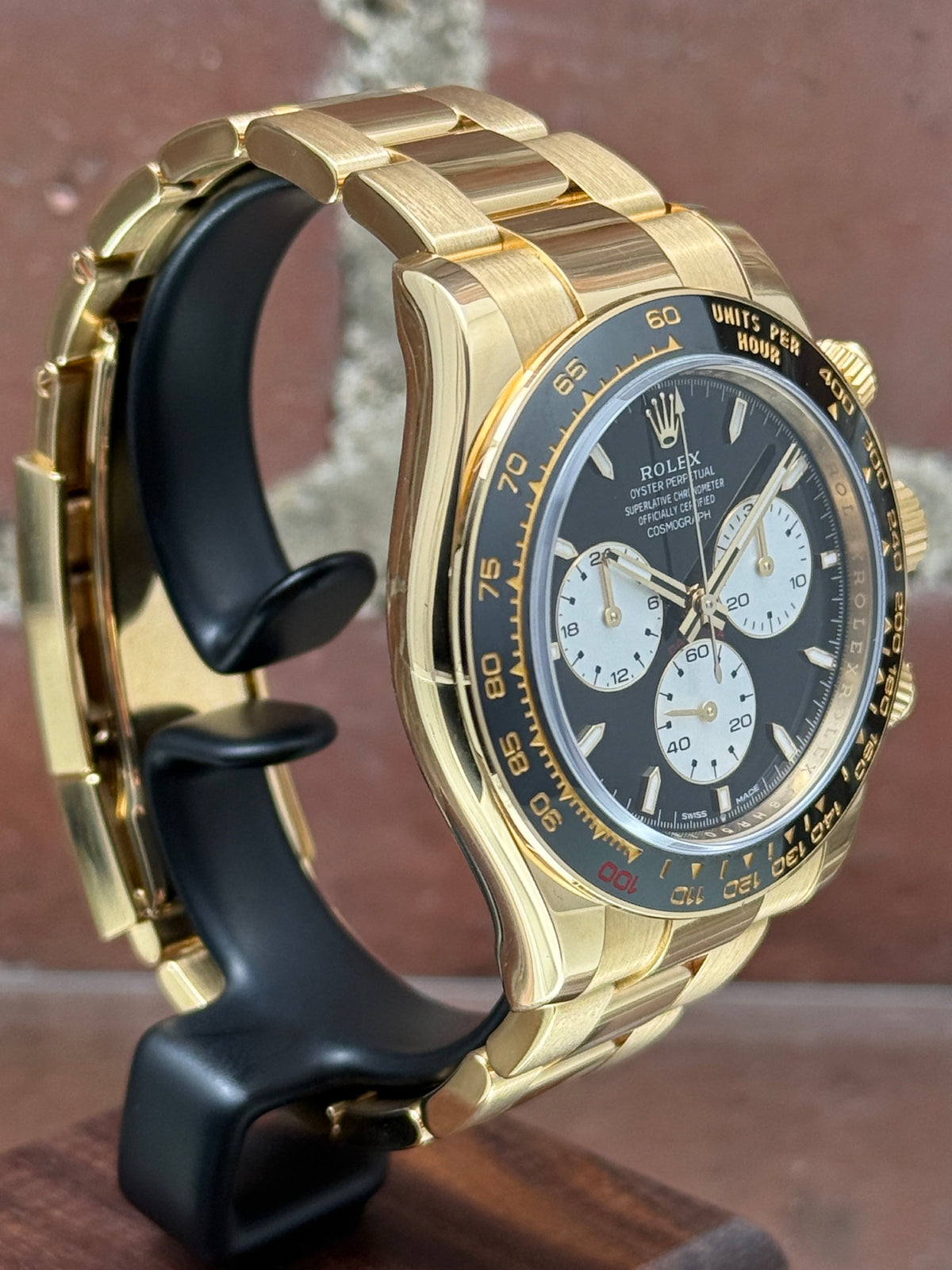 Mint Rolex Le Mans Daytona 126528LN | Yellow gold Black