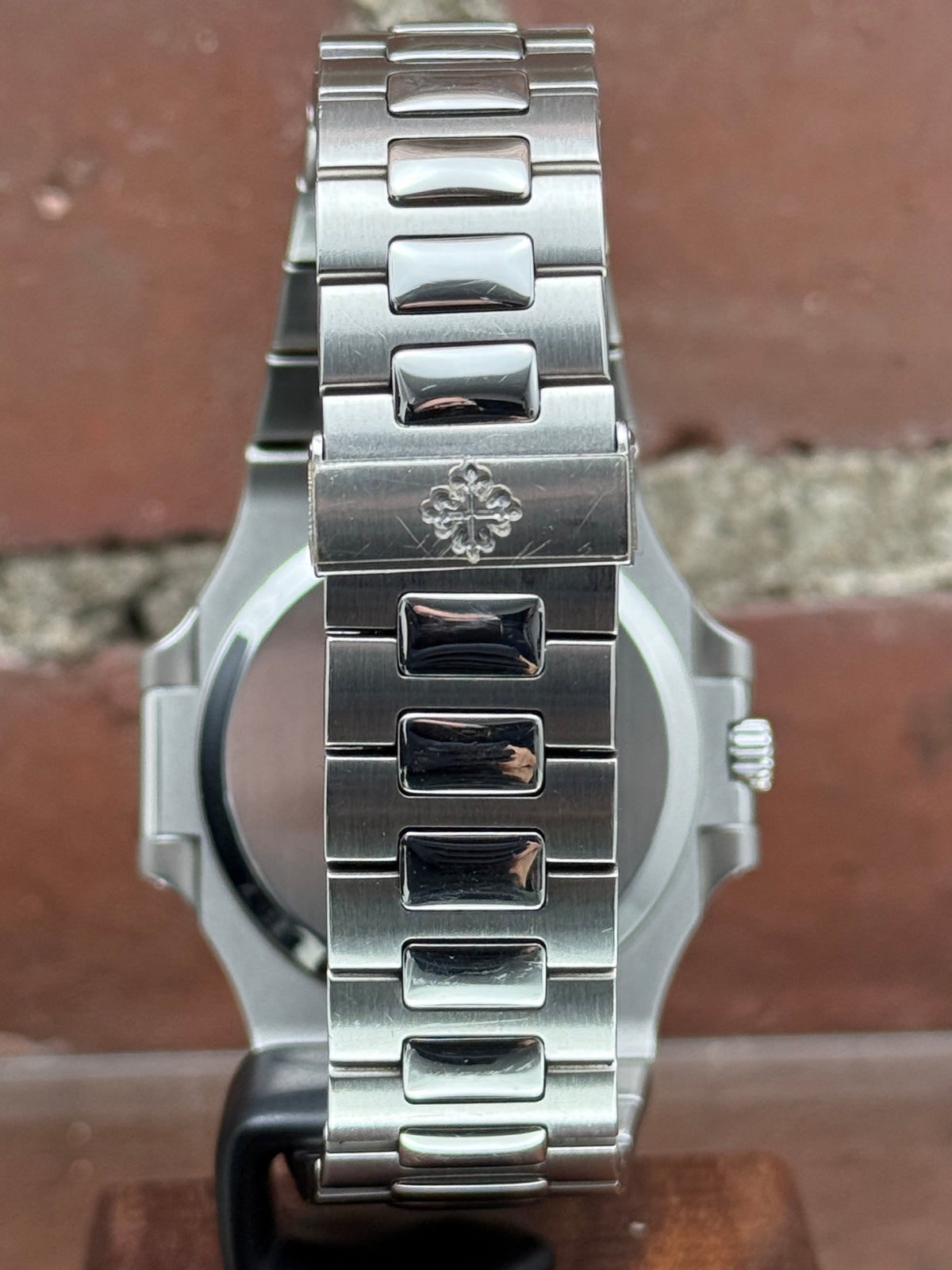 Pre-owned Patek Philippe Nautilus 3710/1A-001 | Steel Black