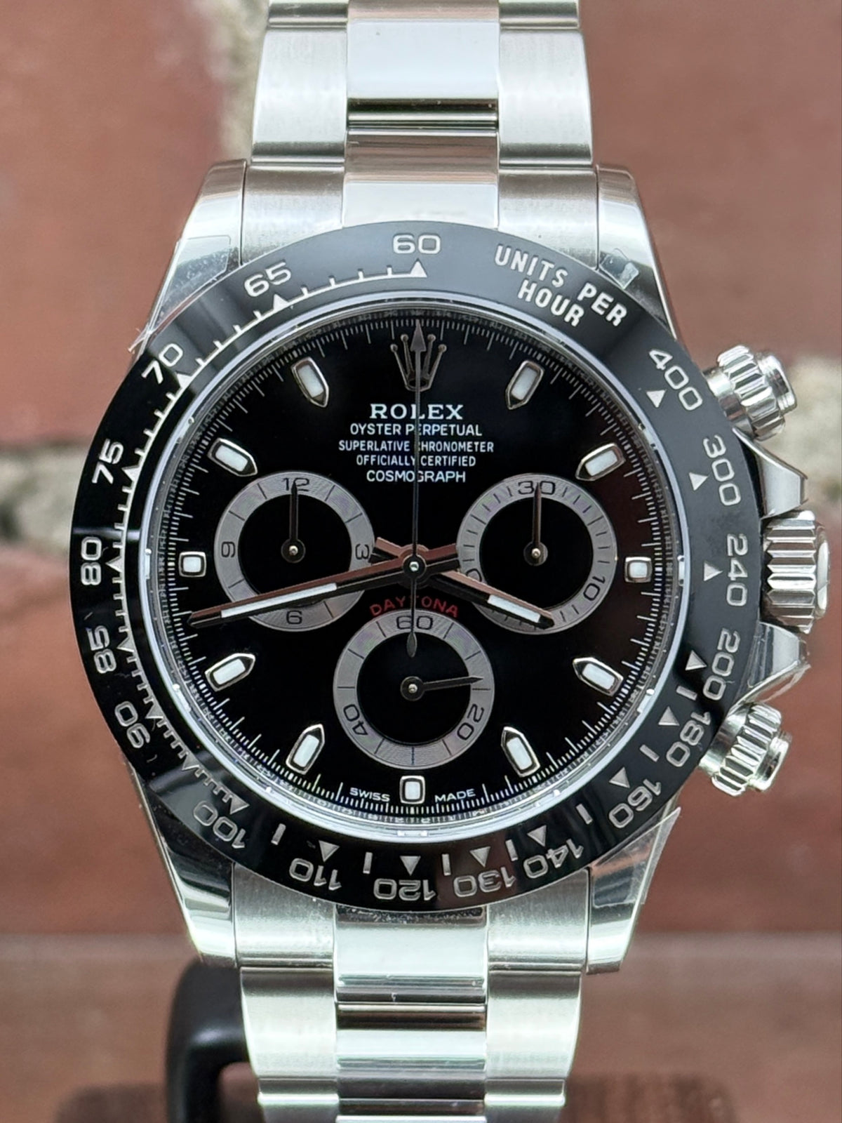 Mint Rolex Daytona 126500ln | steel black