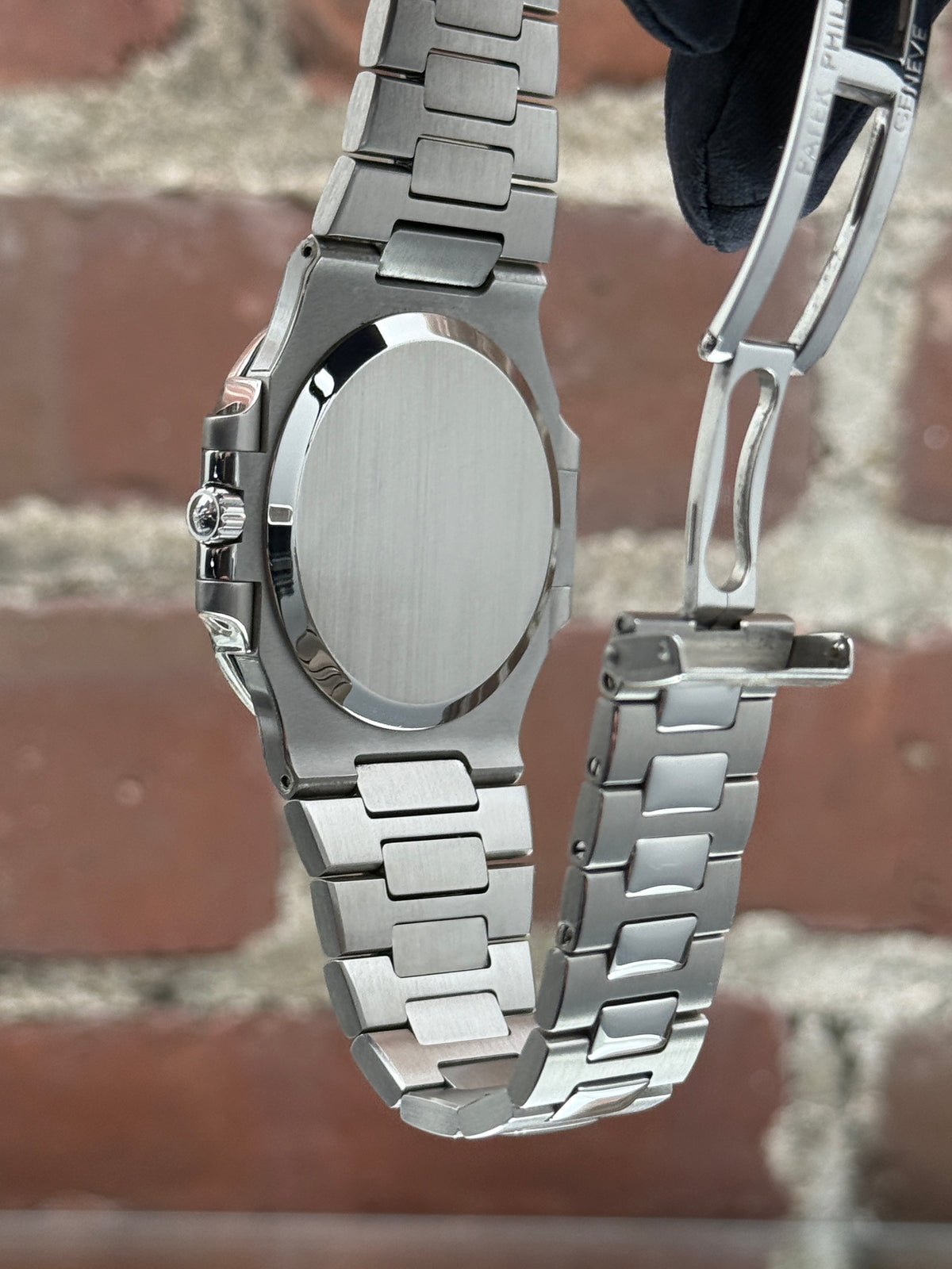 Pre-owned Patek Philippe Nautilus 3710/1A-001 | Steel Black
