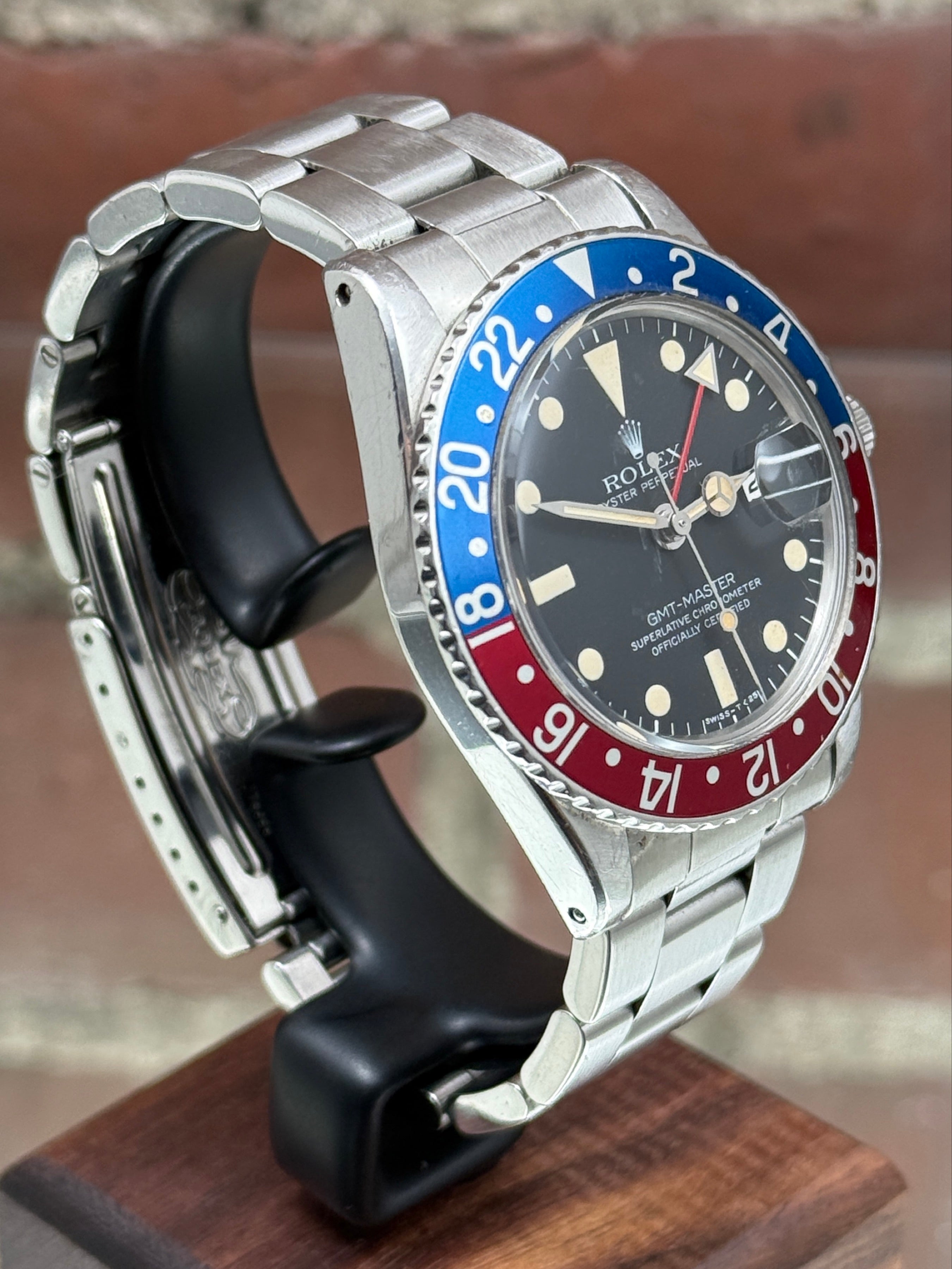 Pre-owned Rolex GMT-Master 1675 | Steel Black