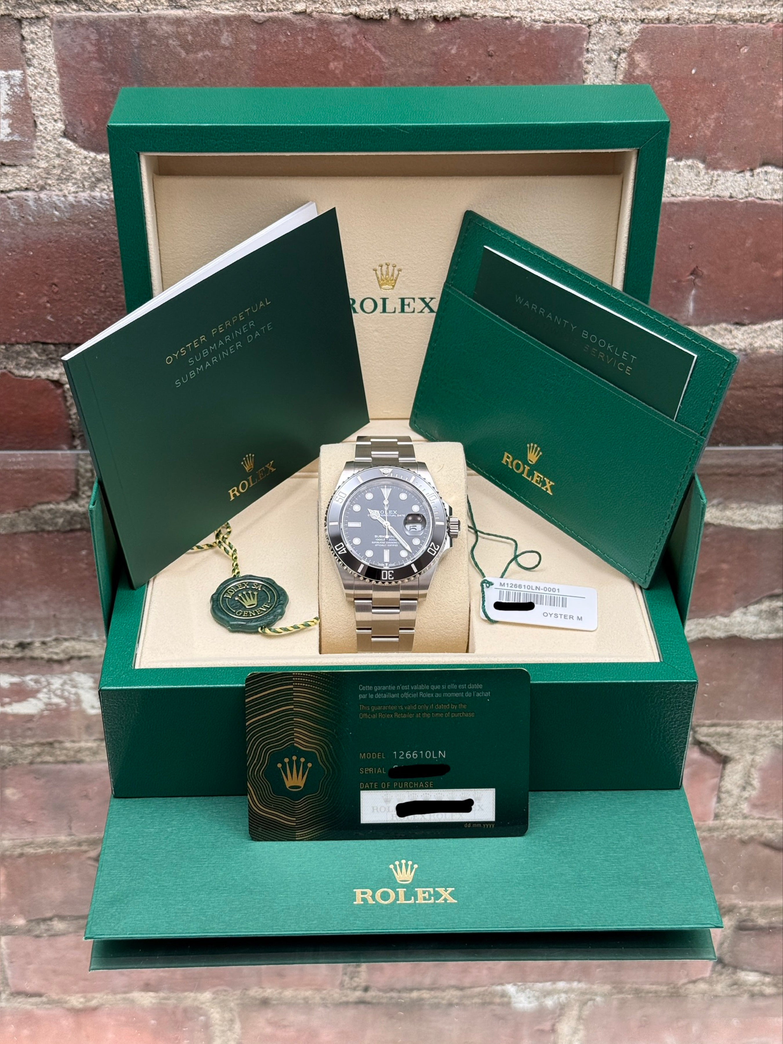 Brand new Rolex Submariner Date 126610LN | Steel Black