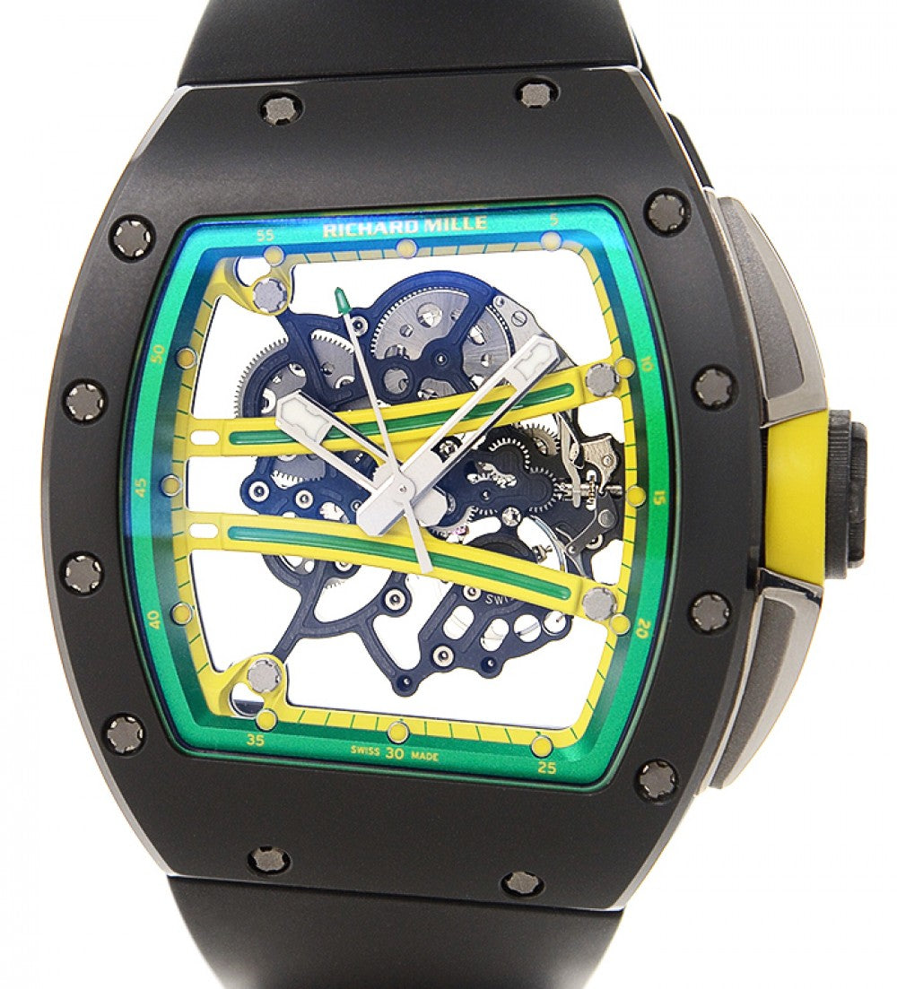 Richard Mille Manual Winding Yohan Blake Ceramic RM 61-01 - Like New