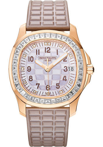 Patek Philippe Aquanaut Luce Haute Joaillerie Engraved Mother-Of Pearl Dial 5072R-001