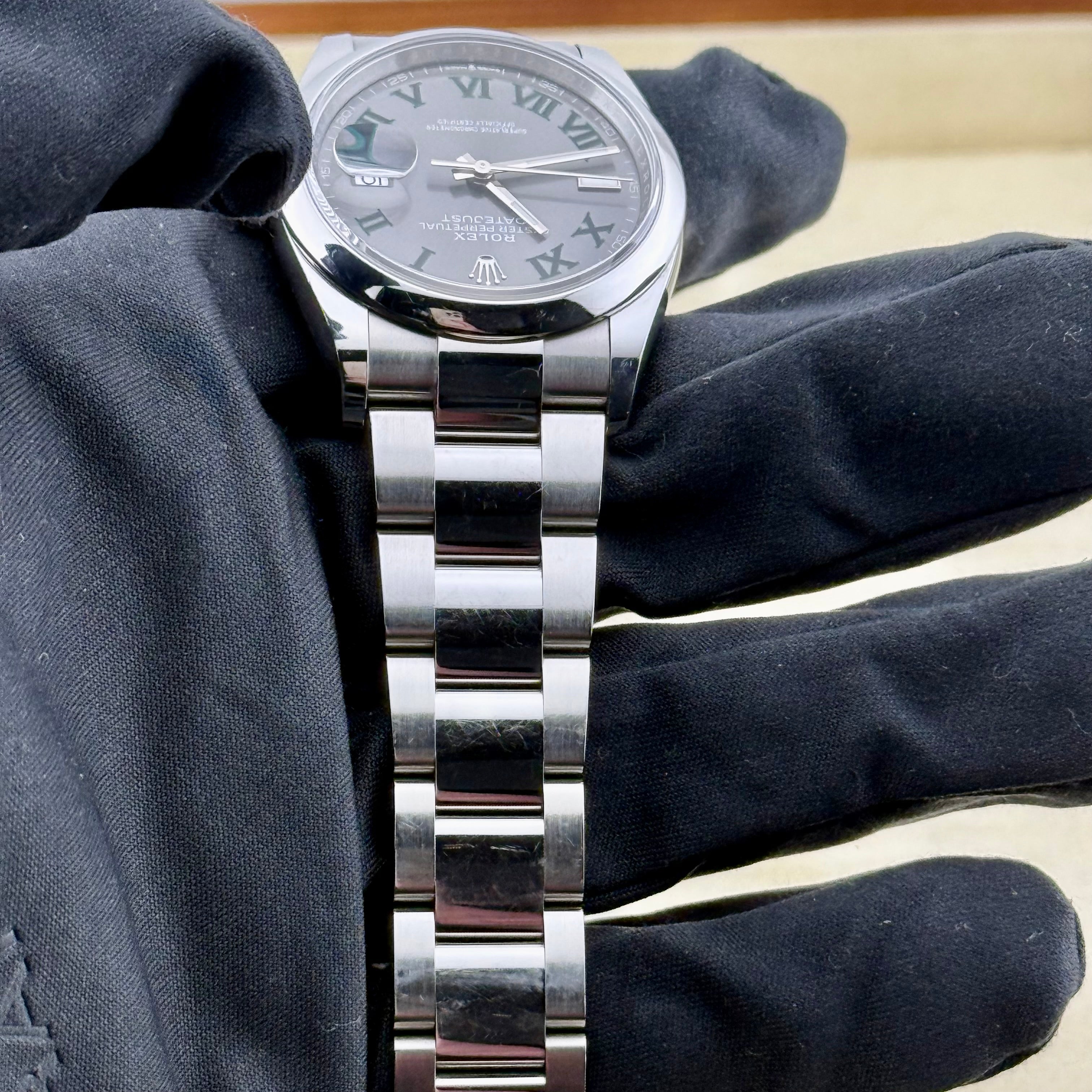 Rolex Datejust 36 Slate Roman Dial 126200
