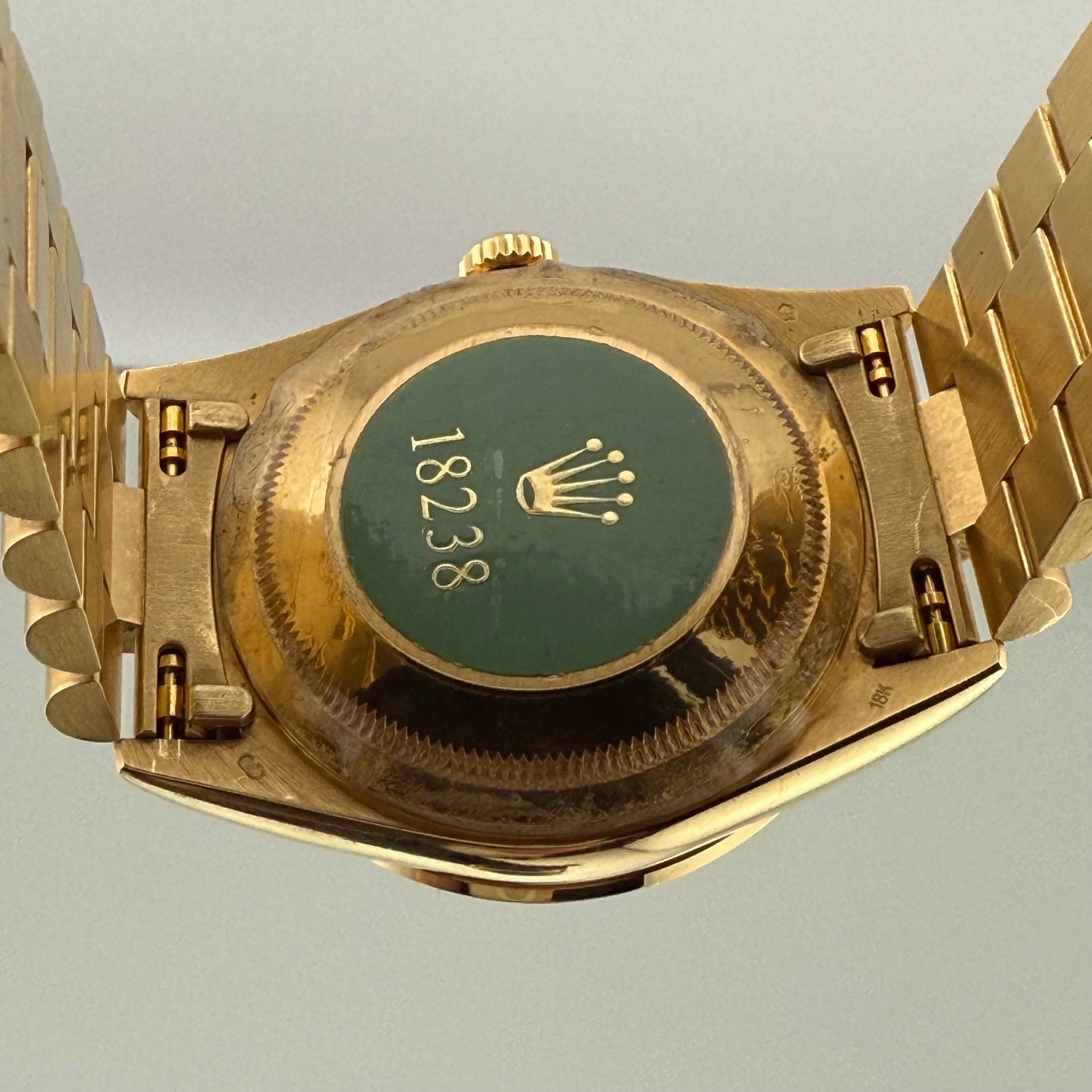 Rolex Day Date 36 Blue Vignette Dial 18238