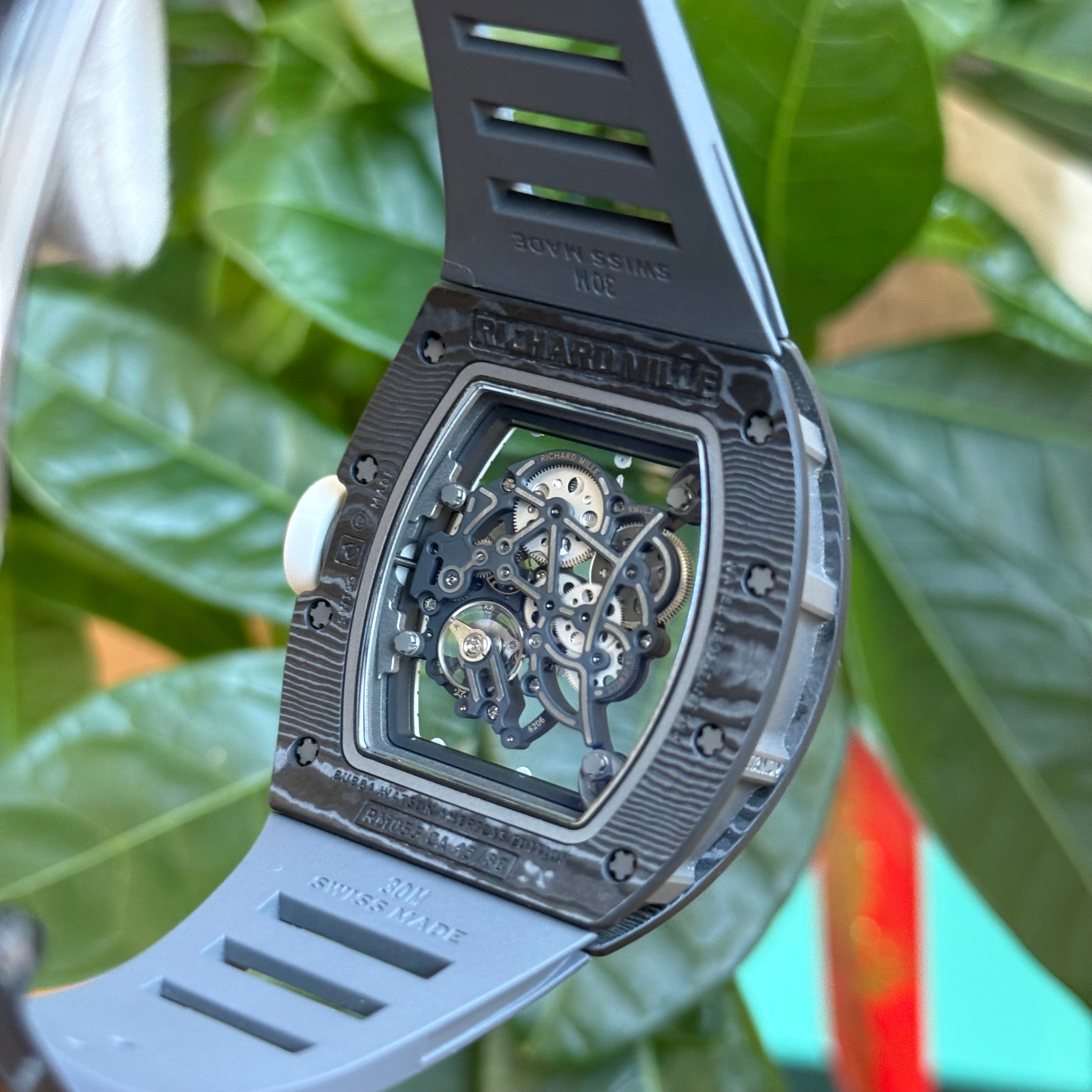 Richard Mille Rm055 Bubba Watson Skeleton Dial RM055